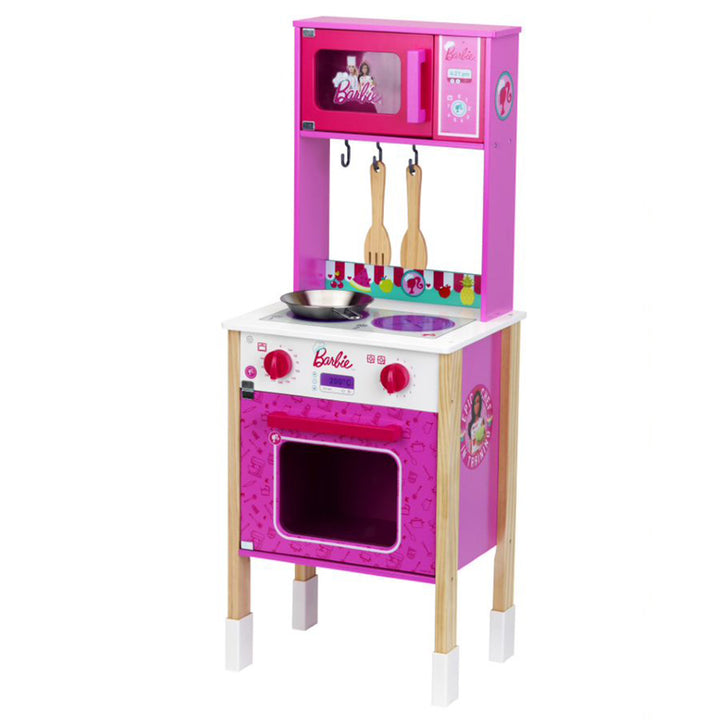 Theo Klein 2 In 1 Barbie Kitchen/Dollhouse and Epic Chef Wooden Kitchen Playset - VMInnovations