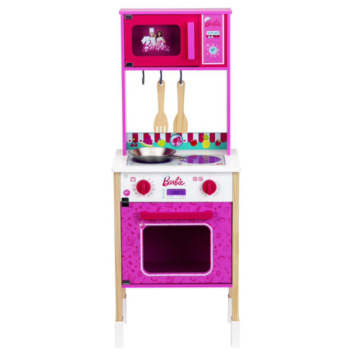 Theo Klein 2 In 1 Barbie Kitchen/Dollhouse and Epic Chef Wooden Kitchen Playset - VMInnovations