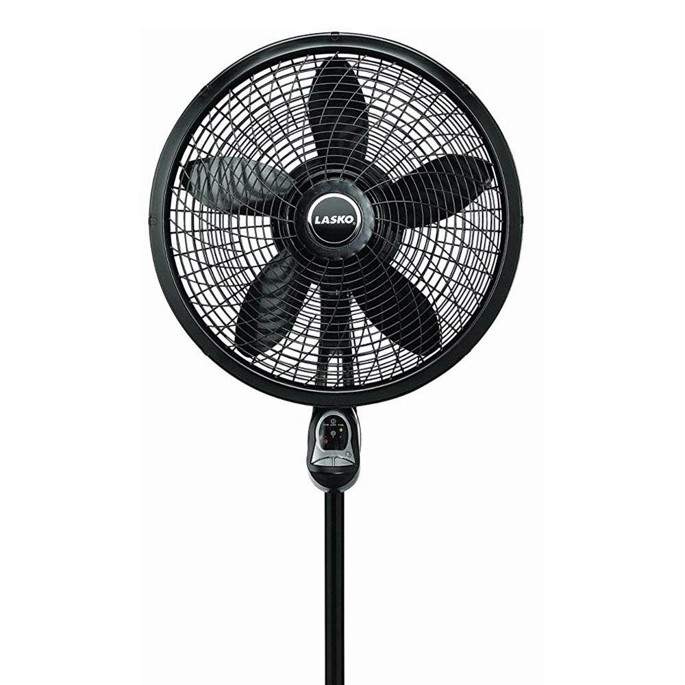 Lasko 18 Inch Oscillating Cyclone Pedestal Stand Fan with Remote Control (Used)