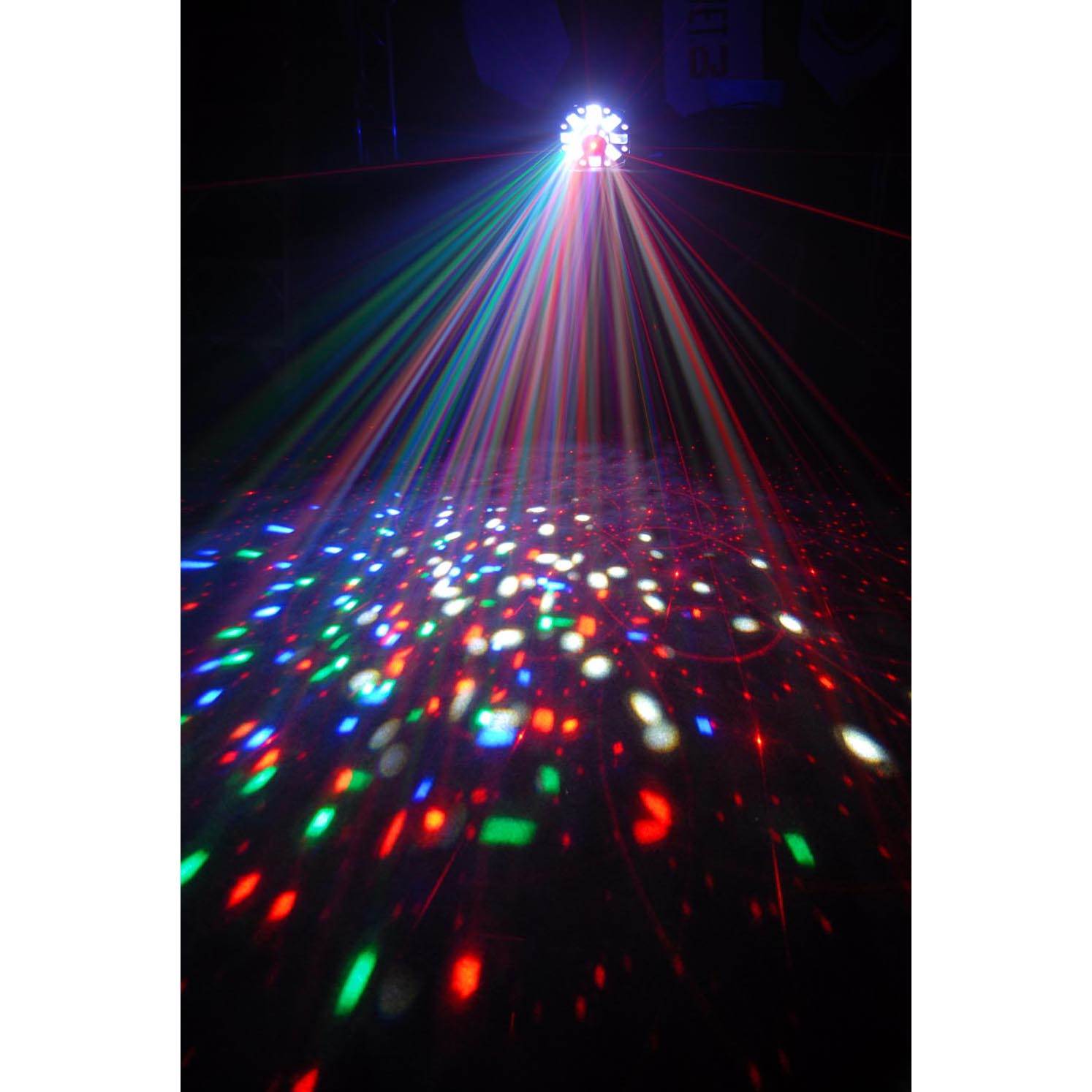 Chauvet DJ SWARM 5 FX Sound Active Derby, Strobe & Laser + DJ Transport Case