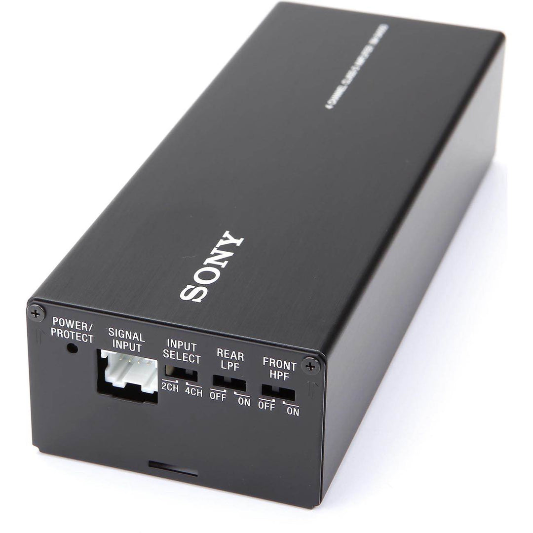 Sony 400W 4 Channel Class D MOSFET Compact Car Stereo Amplifier | XM-S400D - VMInnovations