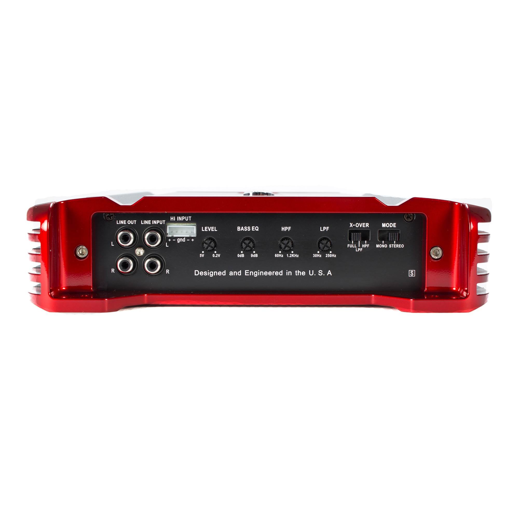 Crunch 1800W Amplifier + 12" 2300W Subwoofer (2 Pack) + Enclosure Box + Wiring