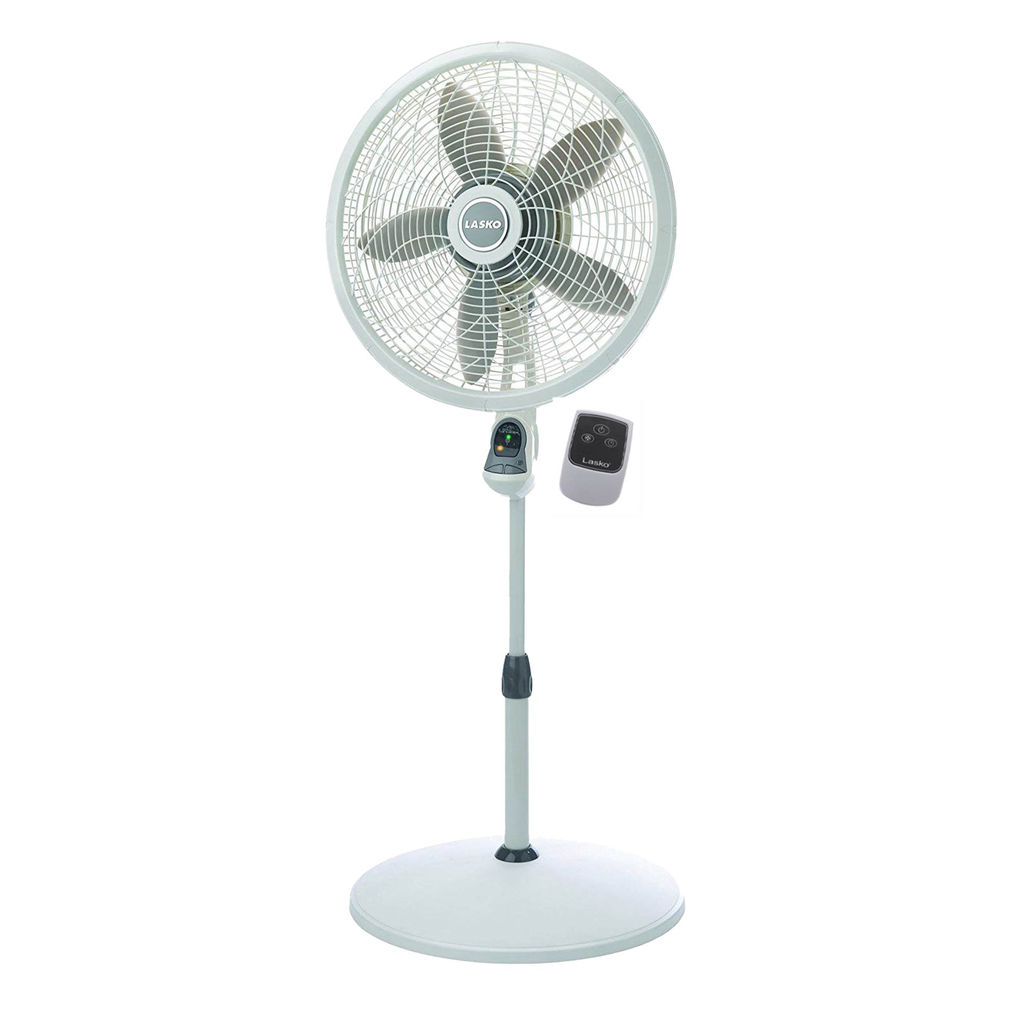 Lasko 18 Inch Elegance Performance Oscillating Pedestal Fan w/ Remote (4 Pack) - VMInnovations