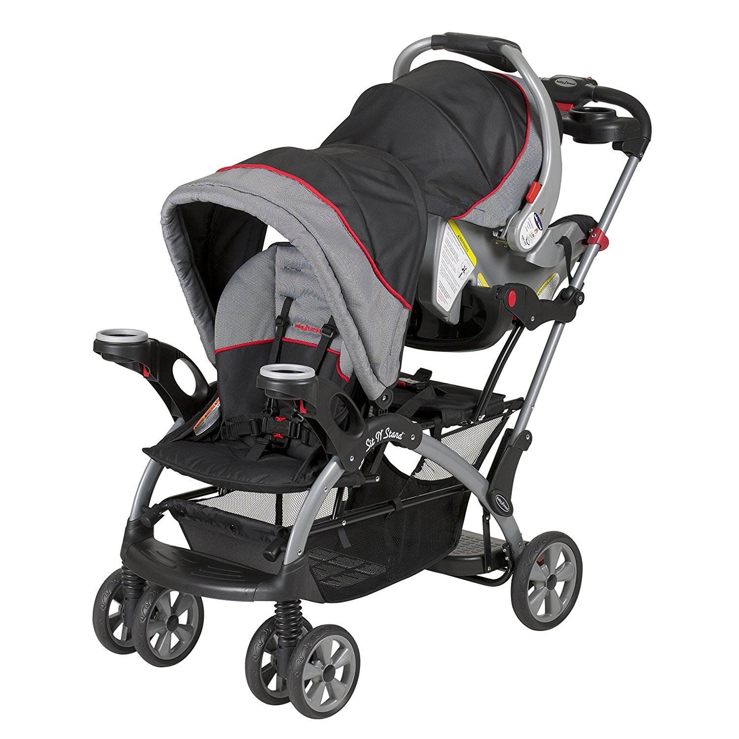 Baby Trend Sit N' Stand Platform Canopy Ultra Stroller, Millenium (Used)