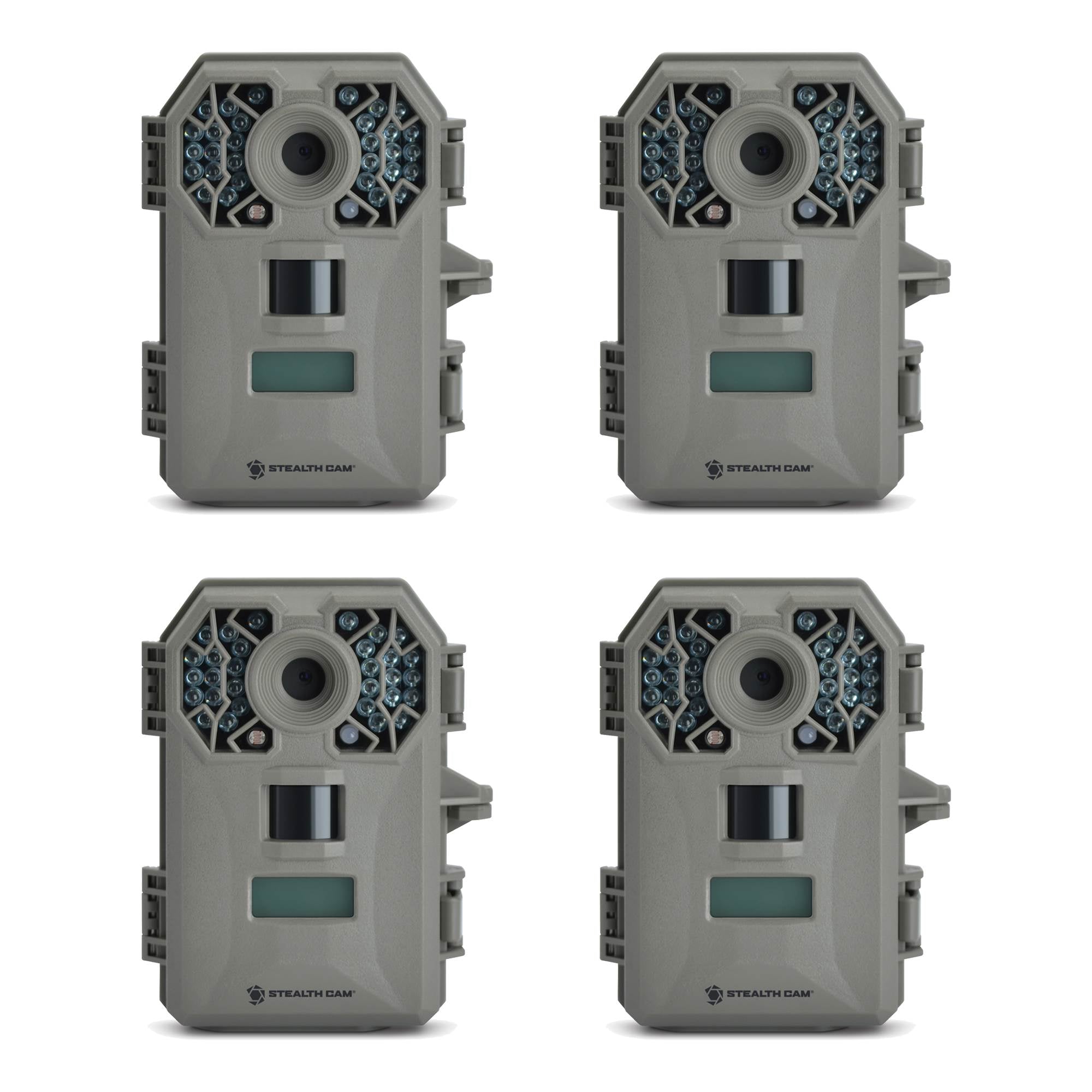 Stealth Cam 8MP Infrared Hunting Scouting Game Trail Cameras (4 Pack) | G30