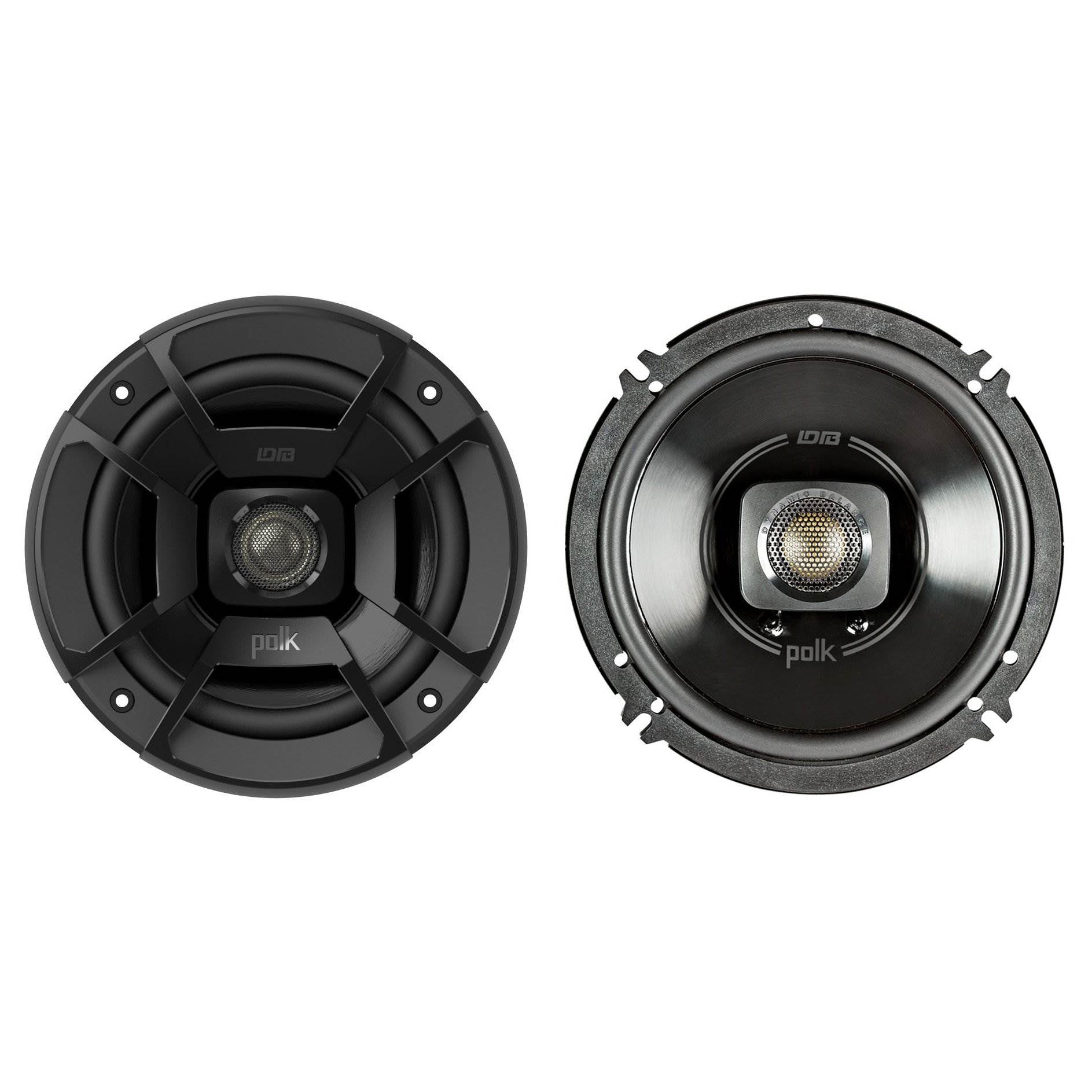 Polk Audio 6.5" 300W 2 Way Marine Speakers + Boss 6x9" 3 Way 400W Car Speakers