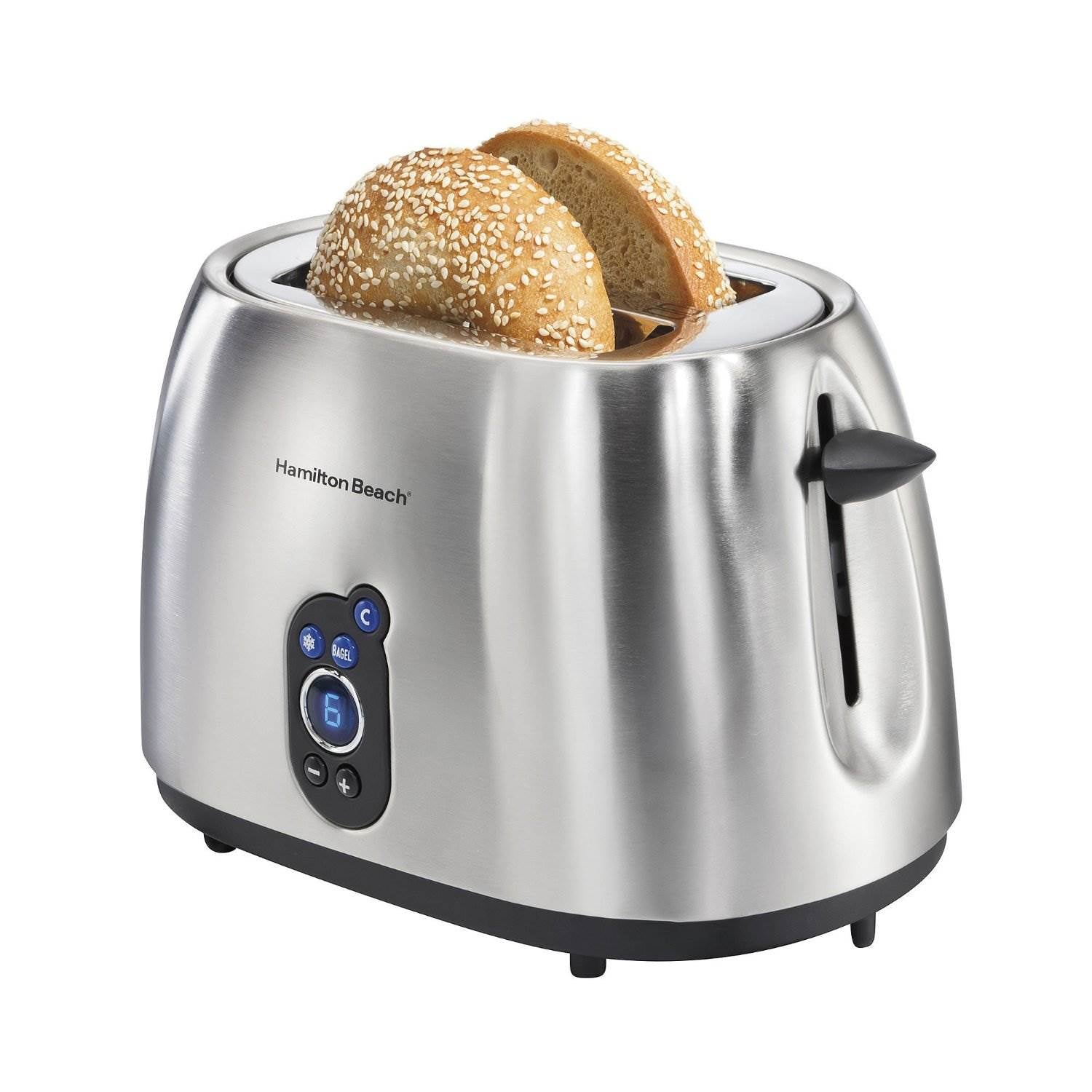 Hamilton Beach FlexBrew Grounds and Pods Coffee Maker + 2-Slice Digital Toaster