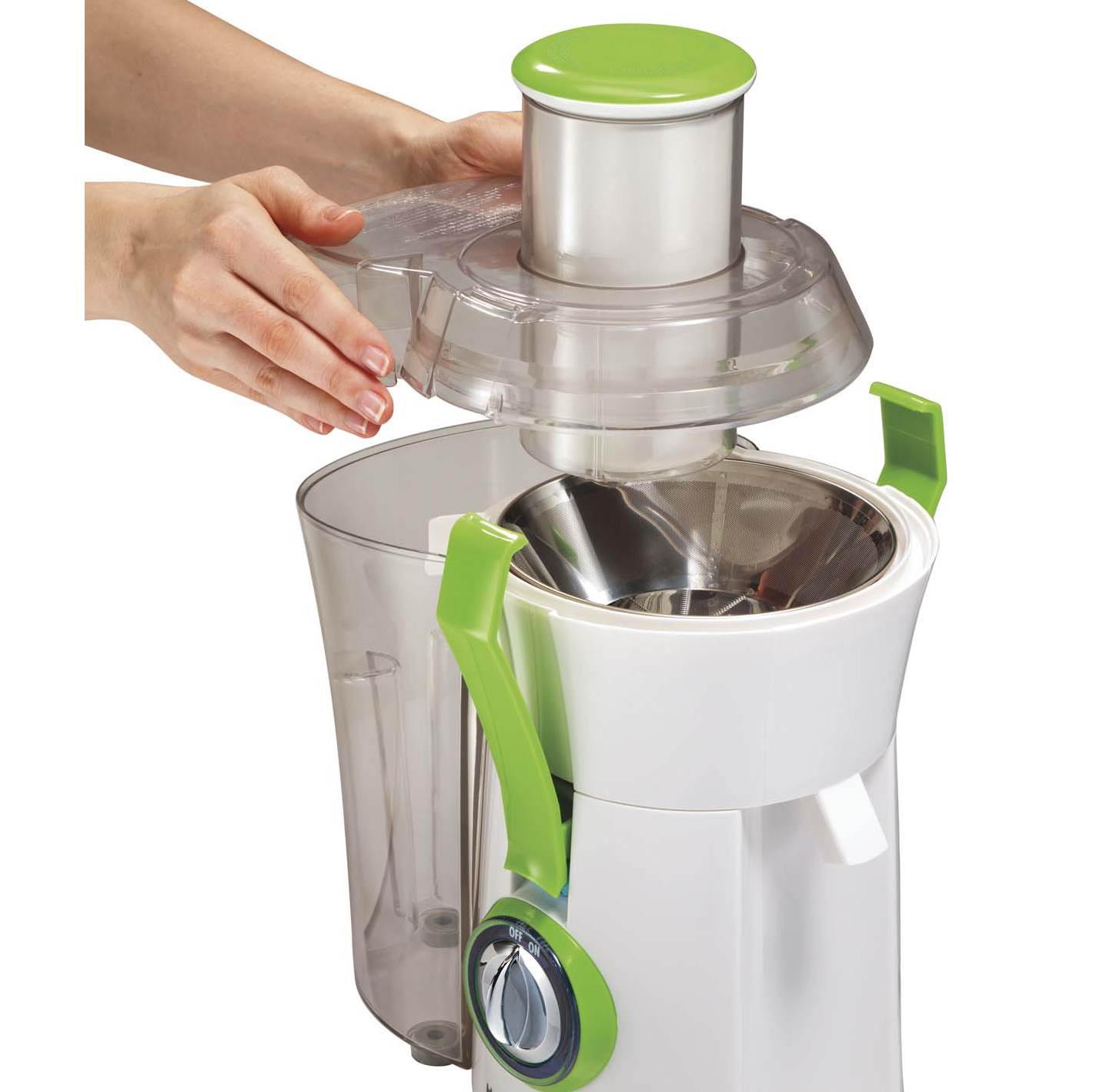 Hamilton Beach Big Mouth Countertop Juice Extractor + 2-Slice Digital Toaster