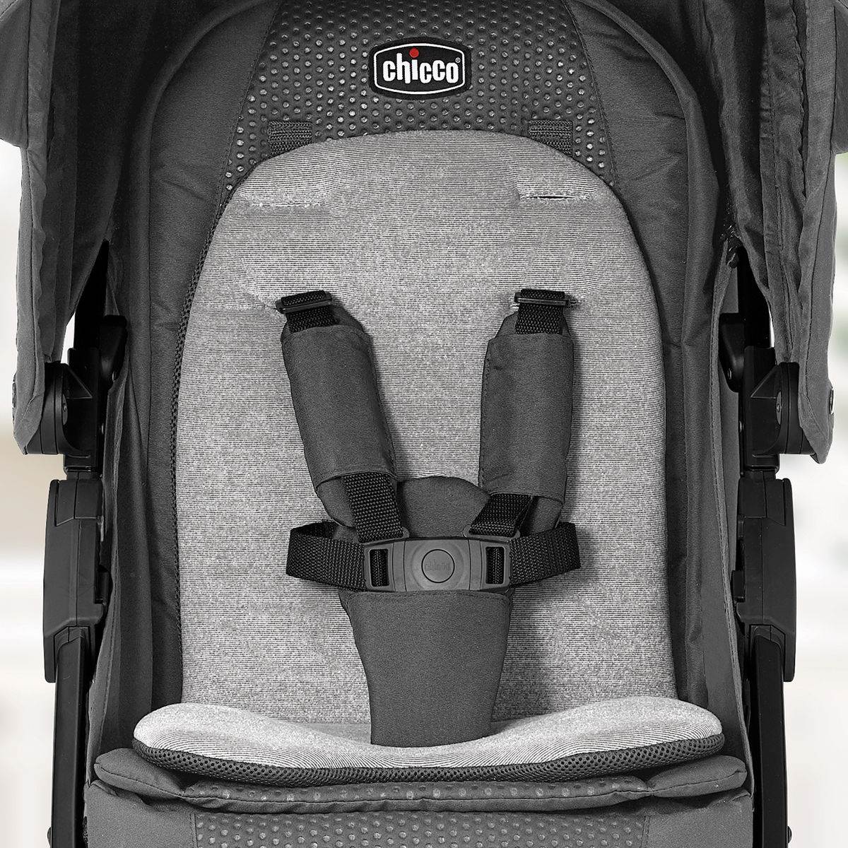 Chicco 3-in-1 Removable Seat Quick-Fold Multi-Position Bravo Stroller (Open Box)