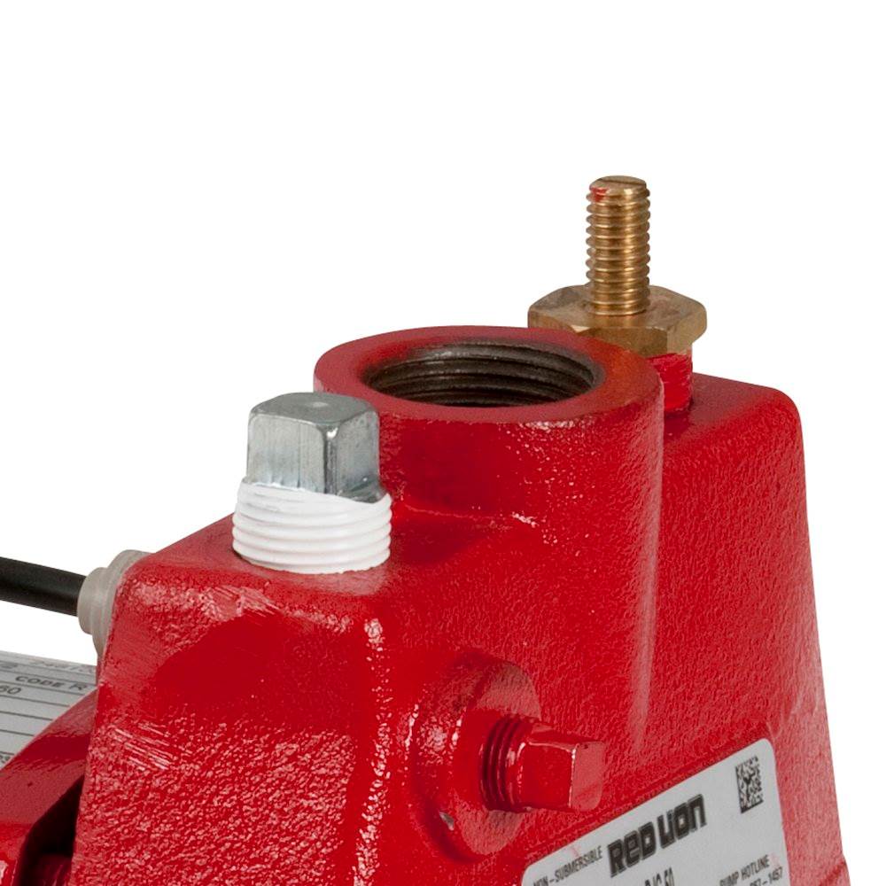 Red Lion 1-HP Cast Iron Convertible Jet Pump with Injector Kit (Damaged)