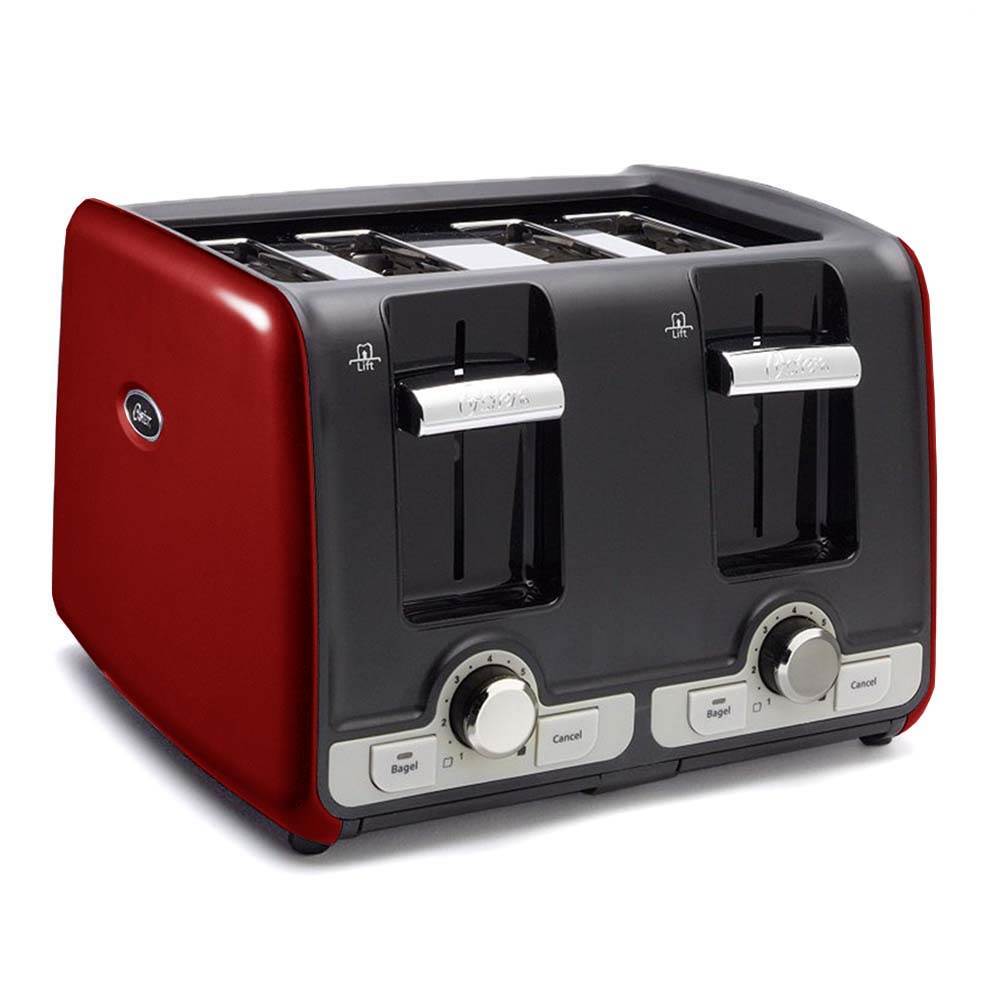Oster 8 Speed 450 Watt 6 Cup Blender + 4-Slice Toaster with Extra Wide Slots
