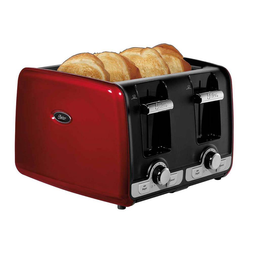 Oster 8 Speed 450 Watt 6 Cup Blender + 4-Slice Toaster with Extra Wide Slots