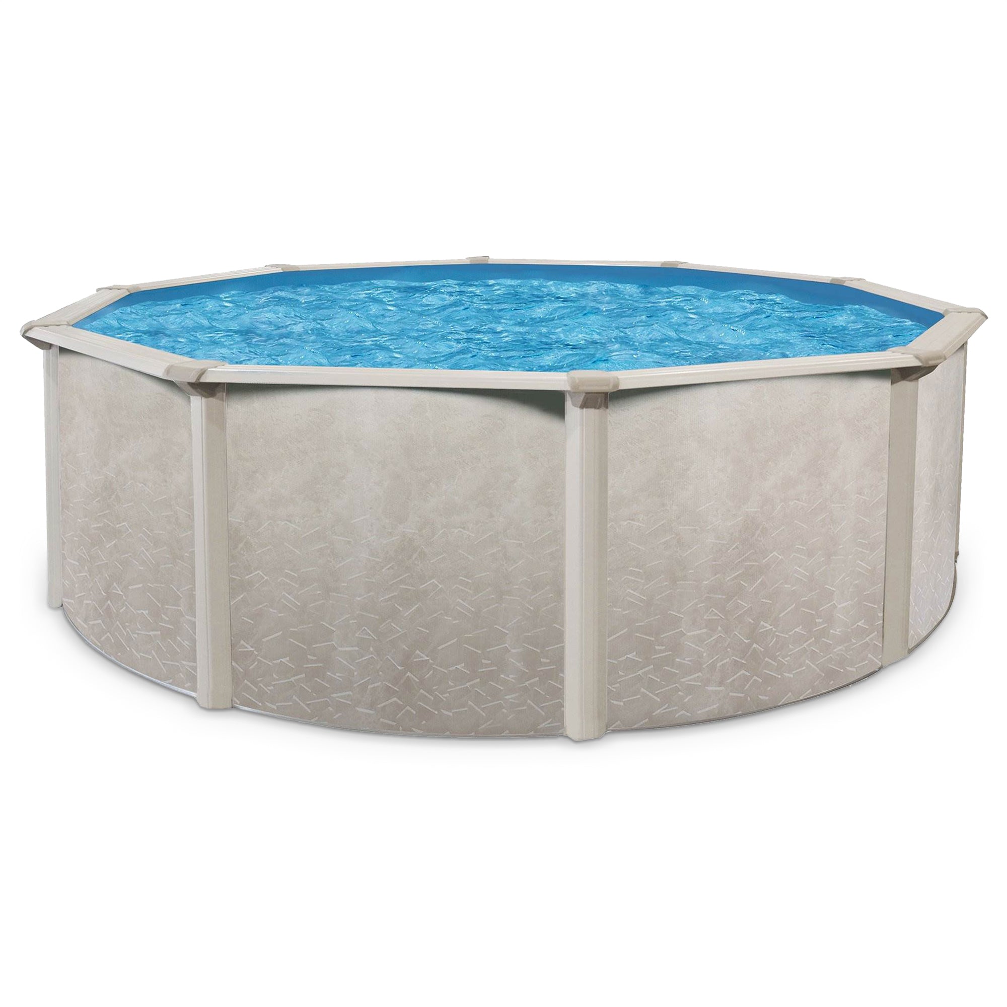 Phoenix 18'x52" Round Steel Frame Above Ground Swimming Pool w/o Liner(Open Box)