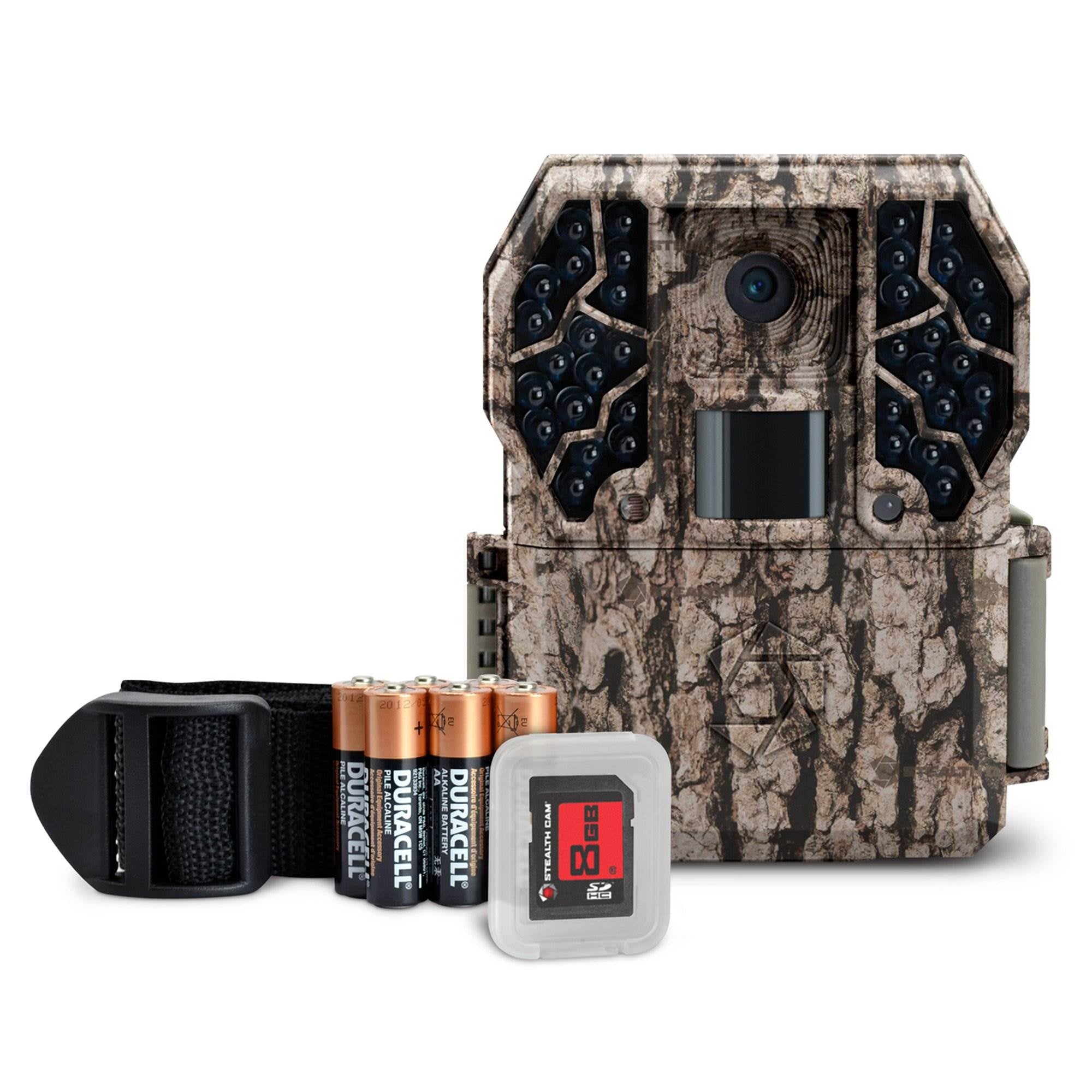 Stealth Cam ZX36NG 10MP No Glo Infrared Game Trail Scouting Camera Kit +SD Card