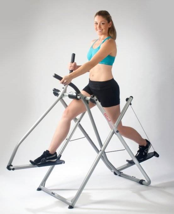 Gazelle Edge Glider Home Fitness Exercise Machine Equipment with Workout DVD - VMInnovations