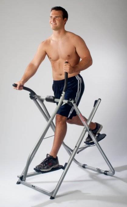 Gazelle Edge Glider Home Fitness Exercise Machine Equipment with Workout DVD - VMInnovations