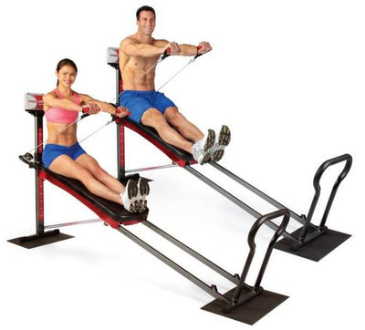 Total Gym 1900 Ultimate Home Fitness Exercise Machine Equipment + DVDs | R1900