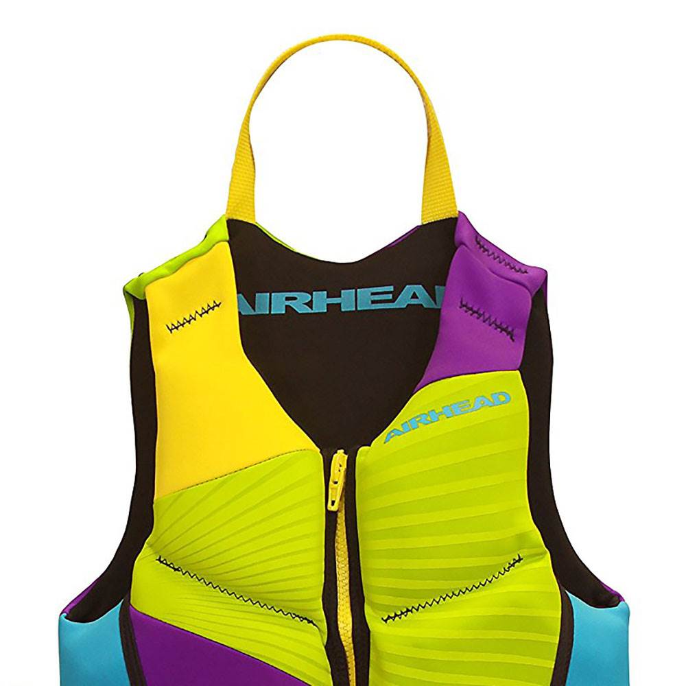 Airhead Gnar Neolite Kwik-Dry 30-50 Lb Zippered Child Life Jacket (Open Box)