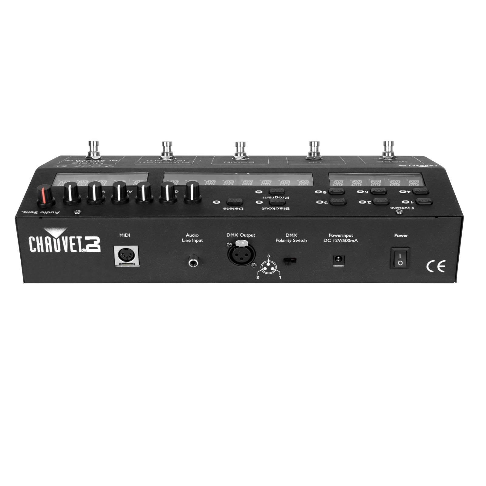 Chauvet DJ Foot-C 36-Channel DMX Controller + 25' DMX Cable + 10' DMX Cables (3)