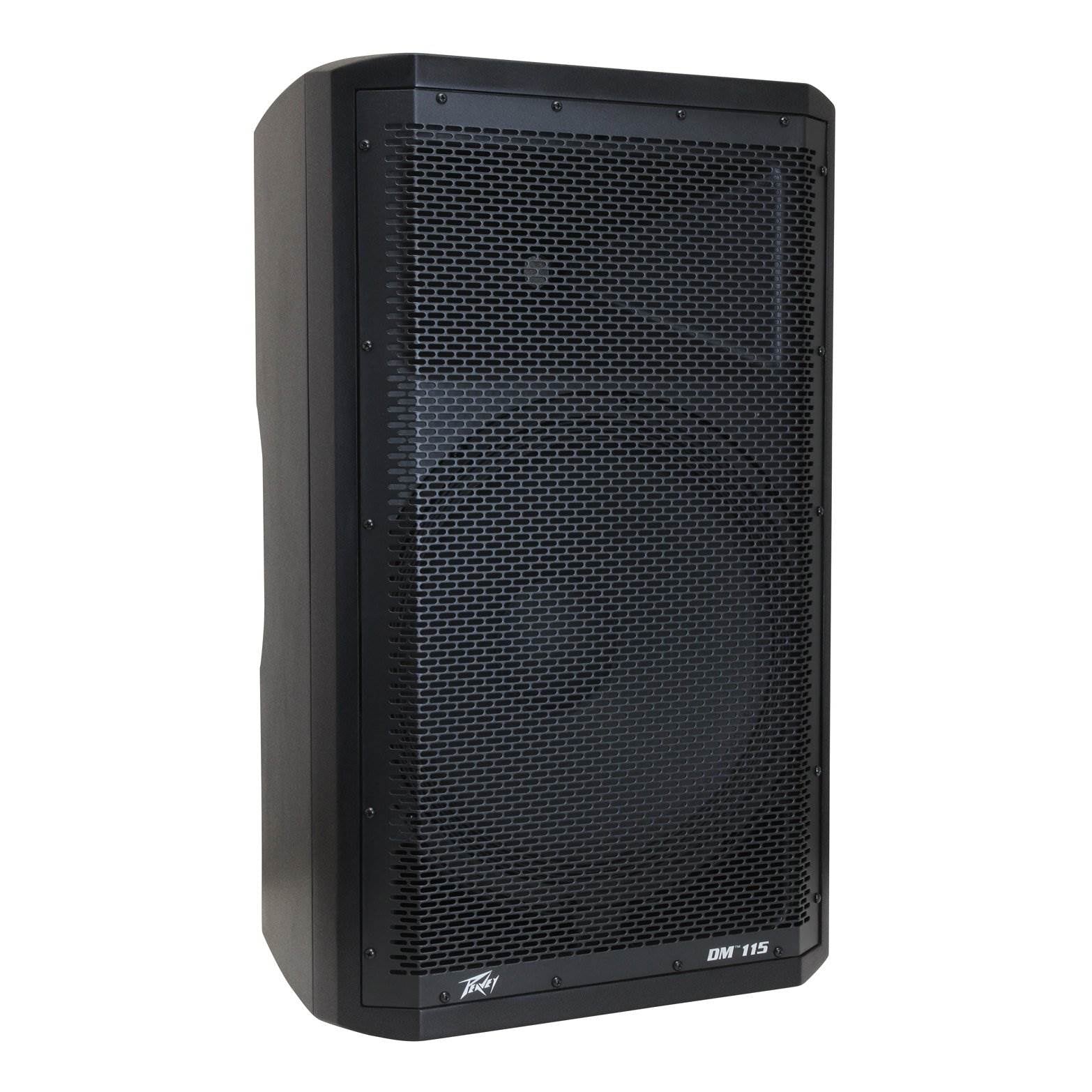 Peavey Dark Matter DM115 Pro DJ 2-Way Active 15 Inch Powered PA Speaker (2 Pack)