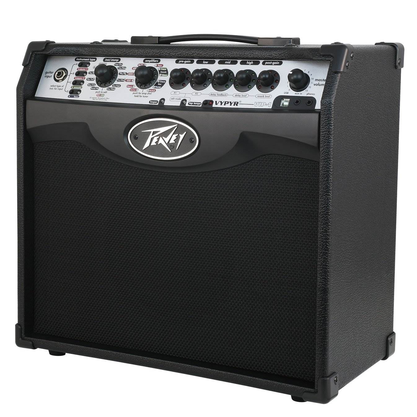 Peavey Vypyr VIP 1 20 Watt Combo Amplifier Amp + Sanpera I Pedal Controller