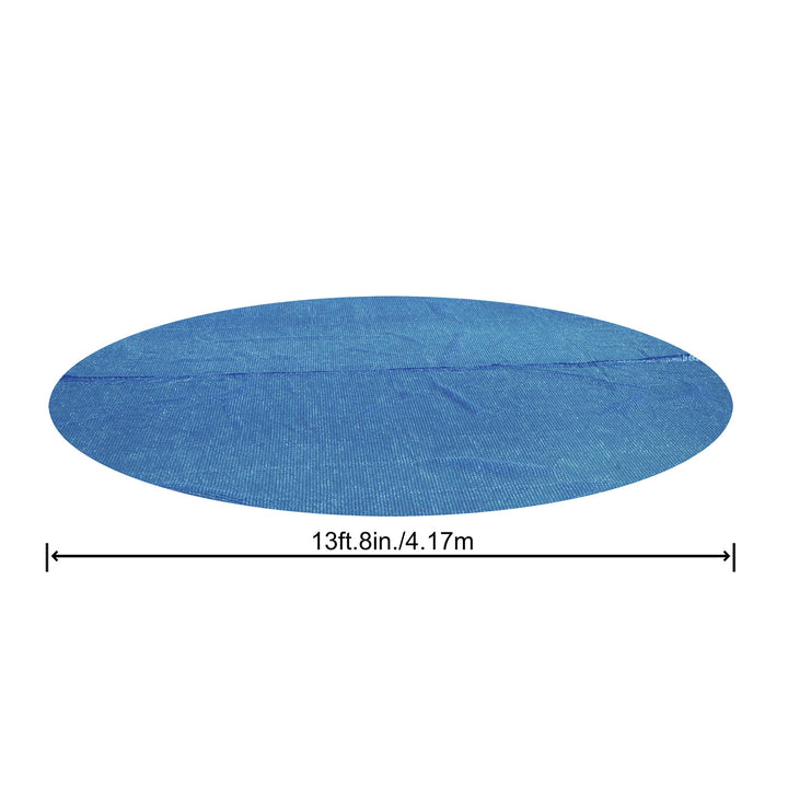Bestway Flowclear 14' Round Solar Pool Cover for Above Ground Pools (Cover Only) - VMInnovations