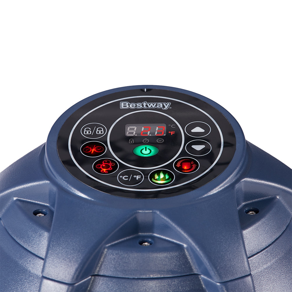 Bestway SaluSpa Hawaii 6 Person Inflatable Hot Tub w/ EZ Spa Chemical Treatment
