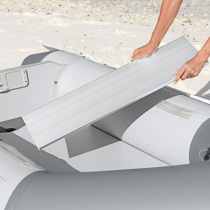 Bestway Hydro-Force Caspian Inflatable 2 Person Boat Set with Oars and Pump - VMInnovations
