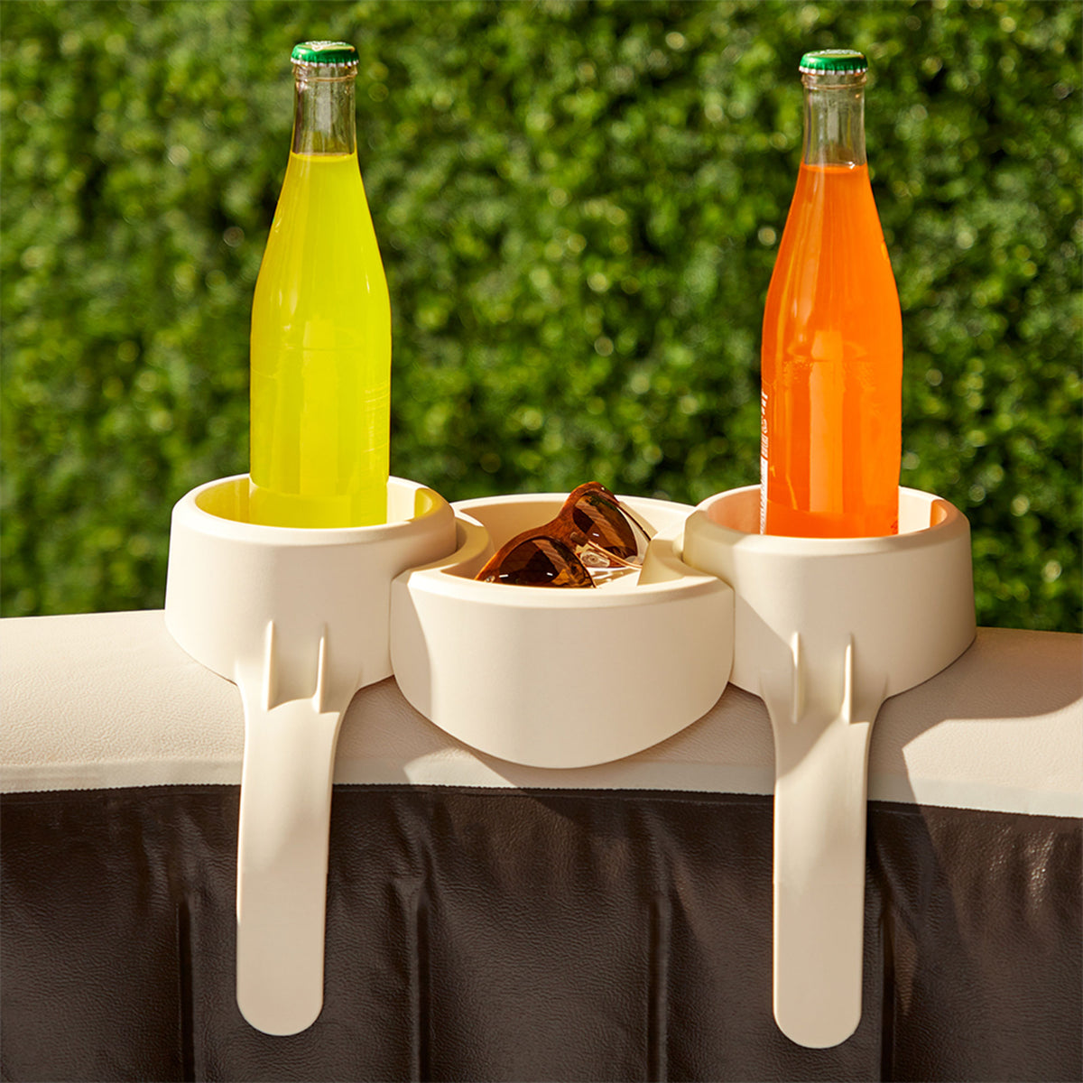 Bestway Plastic SaluSpa Drinks & Snack Tray for Side Wall Accessory (Open Box)