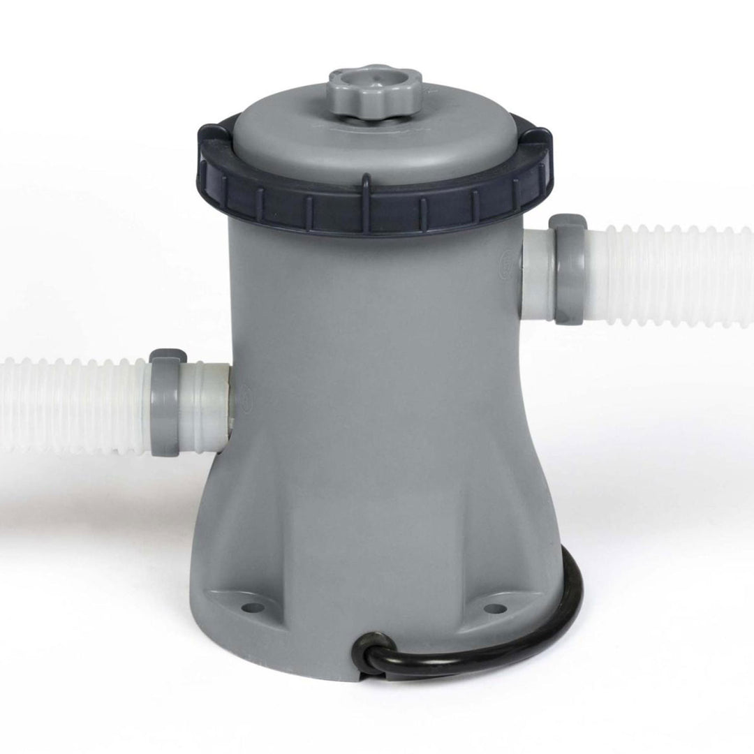 Bestway 10' x 30" Fast Set Inflatable Above Ground Pool w/ Filter Pump & Cover - VMInnovations