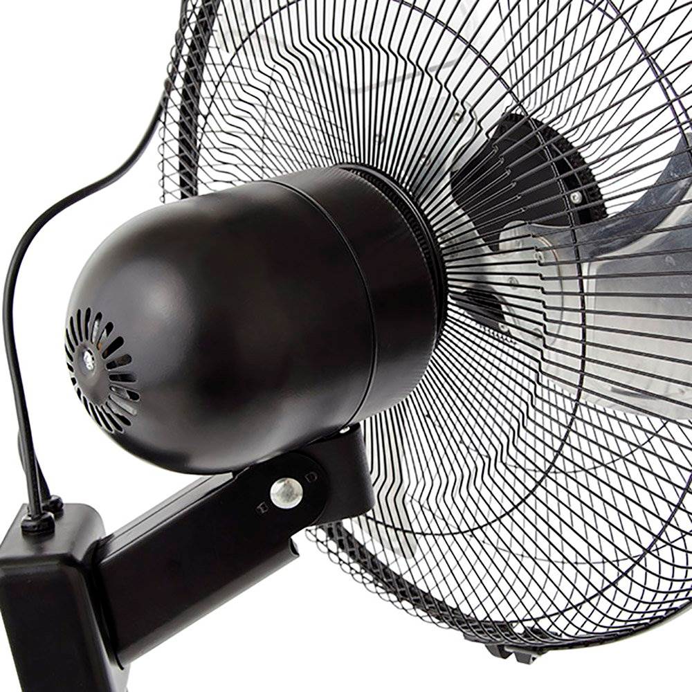 Active Air Heavy-Duty 16 Inch 3 Speed Metal Wall Mount Tilting Fan | (Used) - VMInnovations