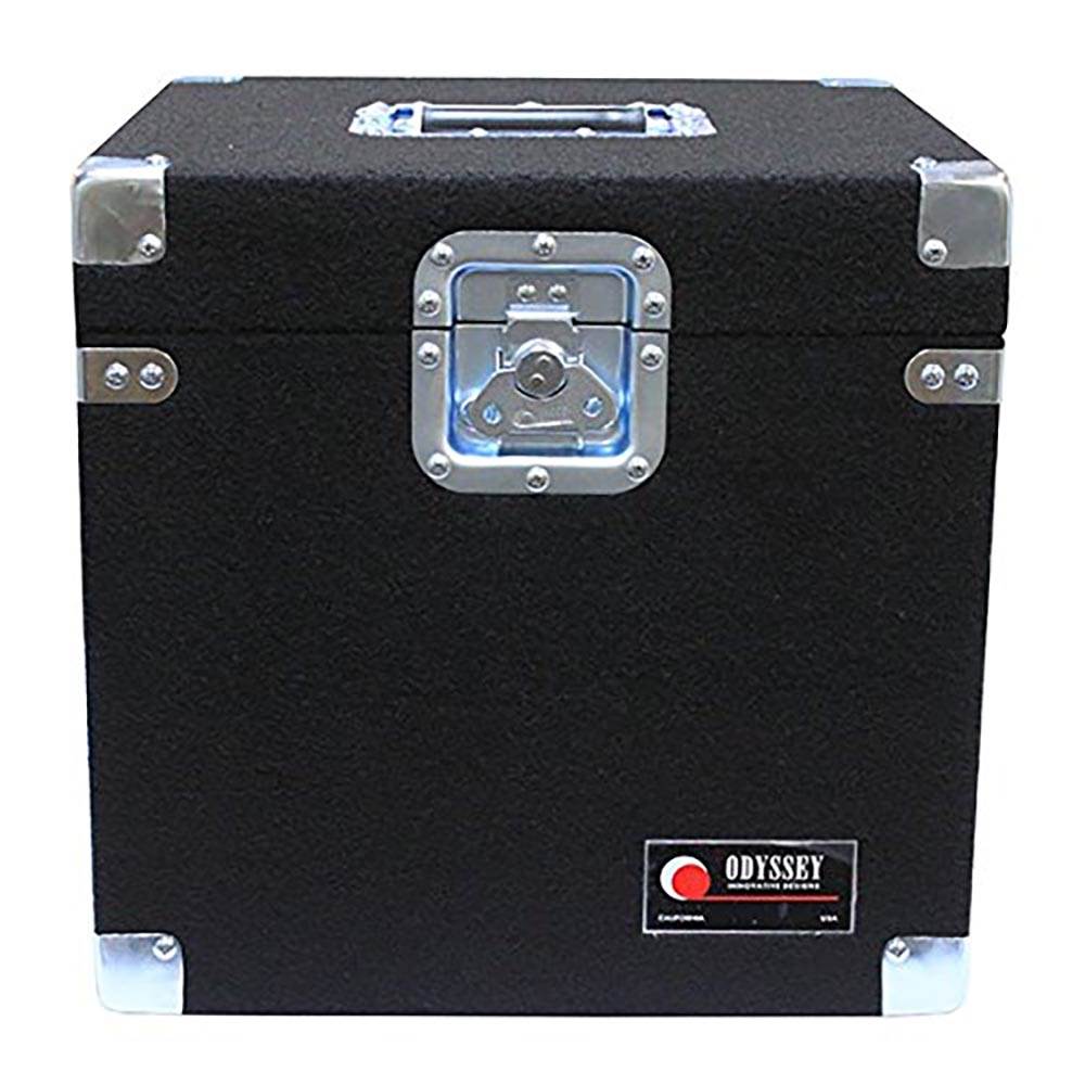 Odyssey CLP100P Pro DJ Carpeted Record Case for 100 12-Inch LP Vinyl Records - VMInnovations