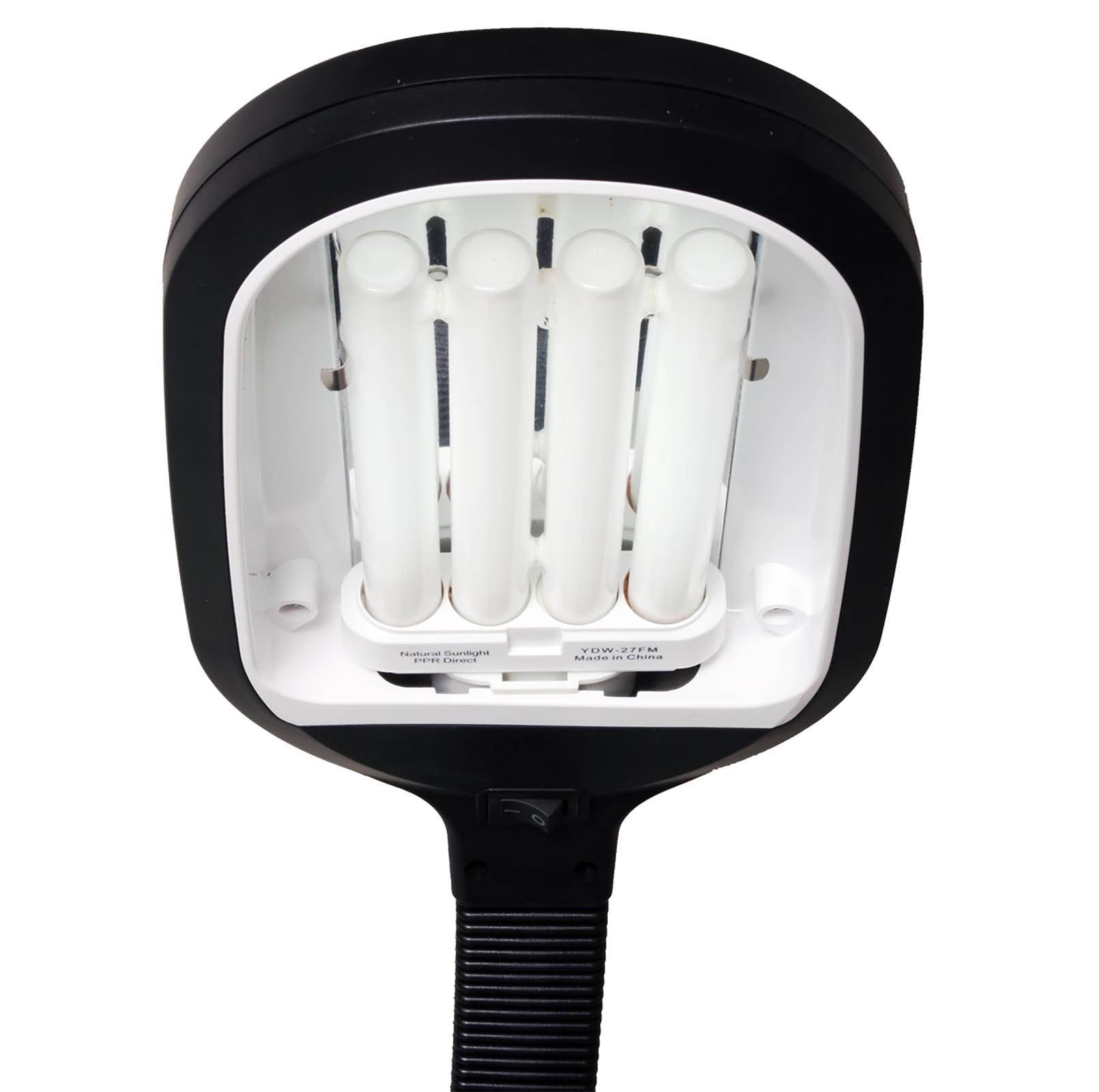 Hydrofarm Agrobrite 27 Watt Indoor Adjustable Standing Plant Lamp Light (2-Pack) - VMInnovations