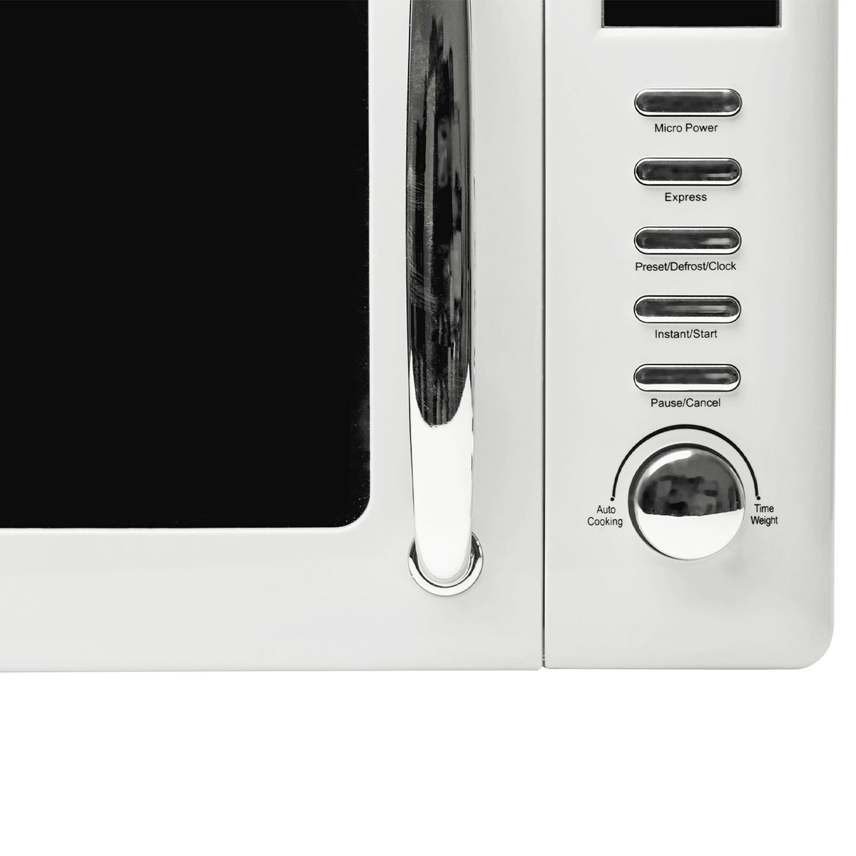 Haden Heritage Vintage 0.7 Cubic Foot 700 Watt Countertop Microwave (Open Box)