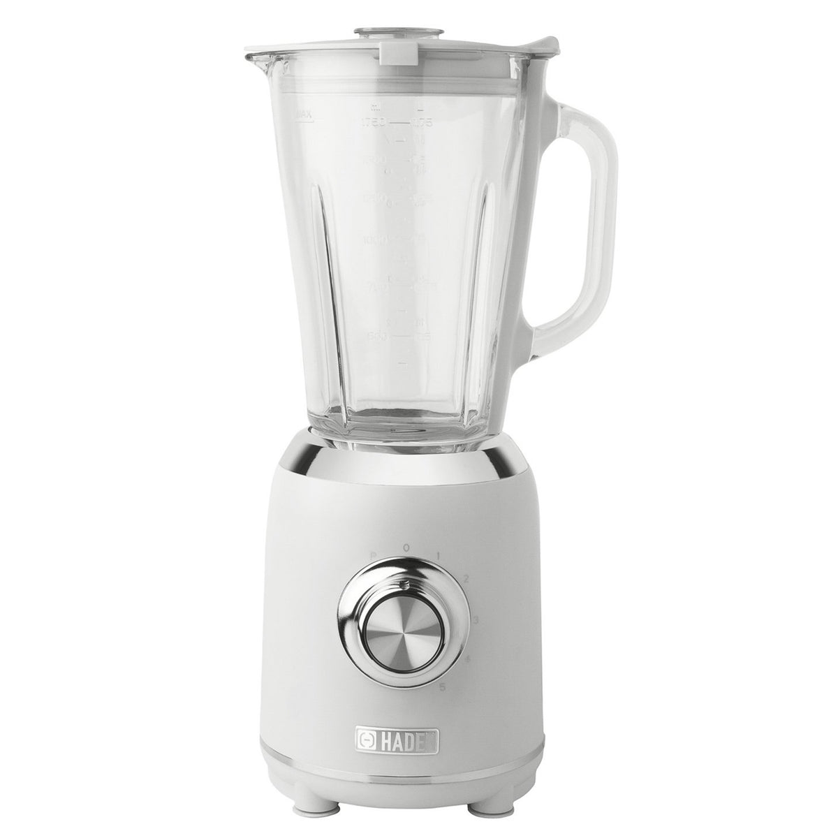 Haden 75062 Heritage Retro Style 56 Ounce 5 Speed Blender with Glass Jar, White (Refurbished)