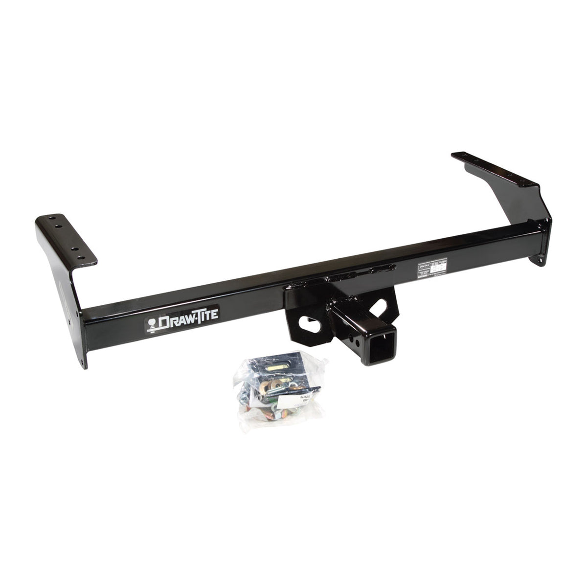 Draw-Tite Class III Trailer Hitch w/ 2" Square Receiver Tube, Black (Open Box)