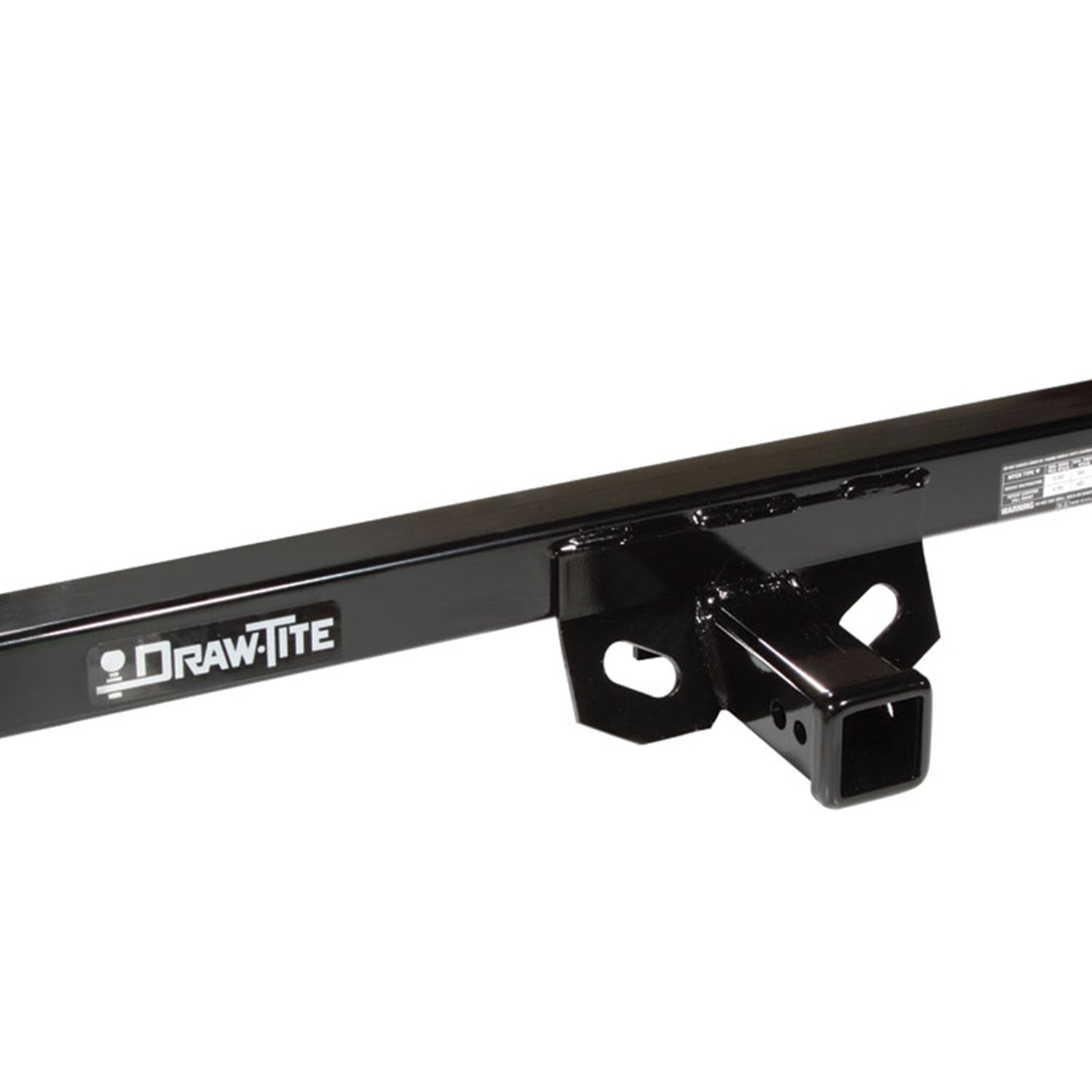 Draw-Tite Class III Trailer Hitch w/ 2" Square Receiver Tube, Black (Open Box)