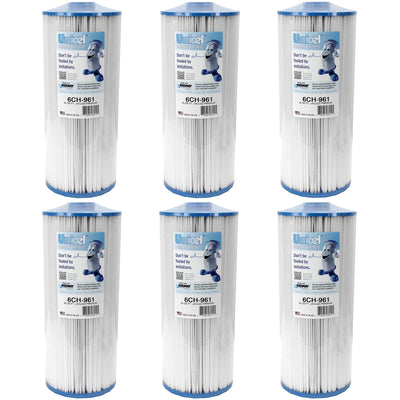 Unicel 6CH961 Replacement Pool Spa Filter Cartridge 60 Sq Ft PJW60TL (6 Pack)