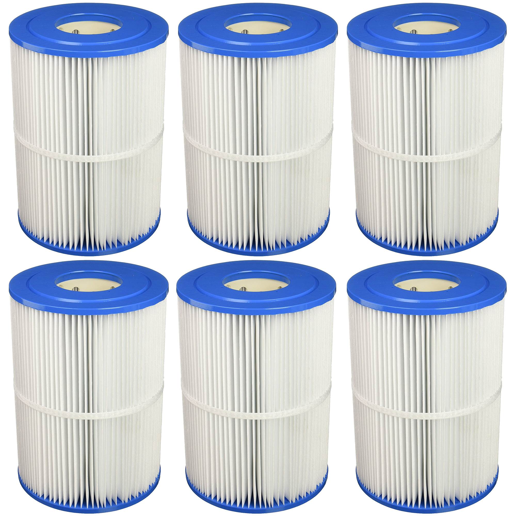 Unicel C-7626 Spa Pool Replacement Cartridge Filter Hayward CX250RE (6 Pack)