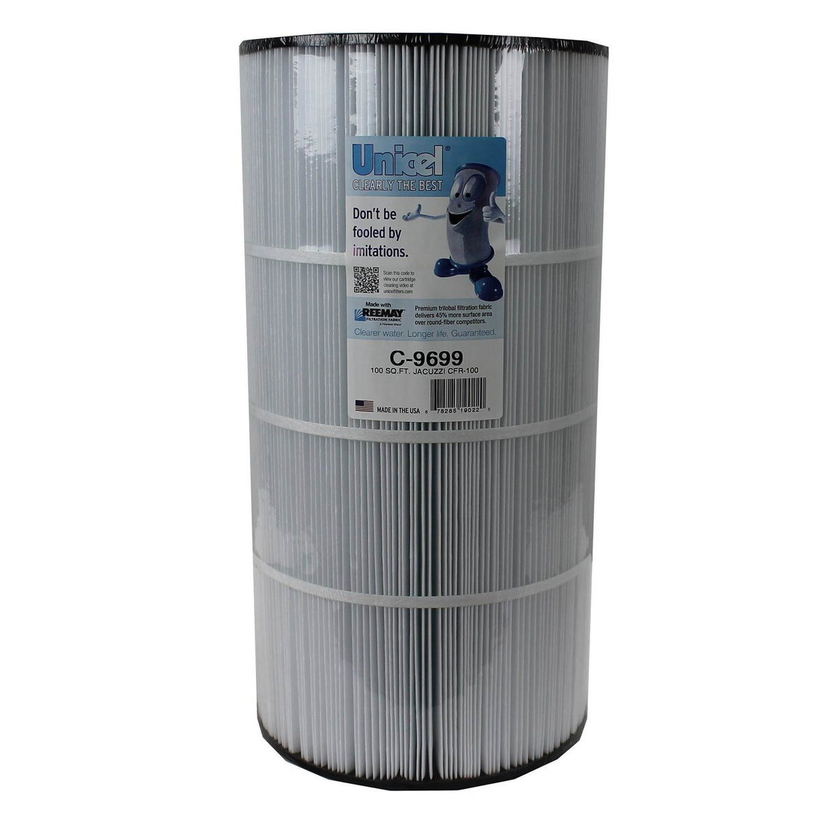 Unicel 100 Square Feet Replacement Pool Spa Filter Cartridge (6 Pack)