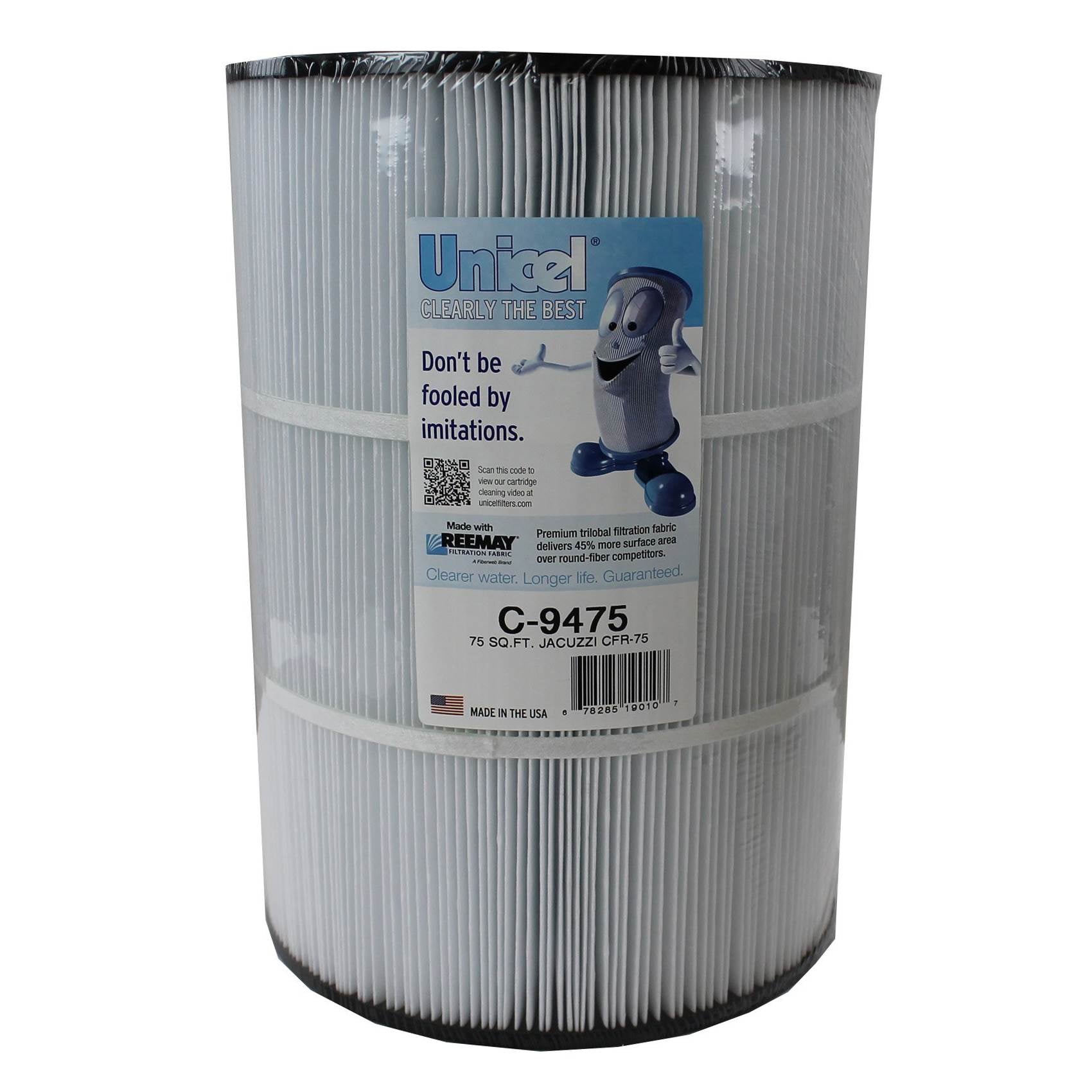 Unicel 75 Square Feet Spa Sharp Pleat Replacement Filter Cartridge (6 Pack)