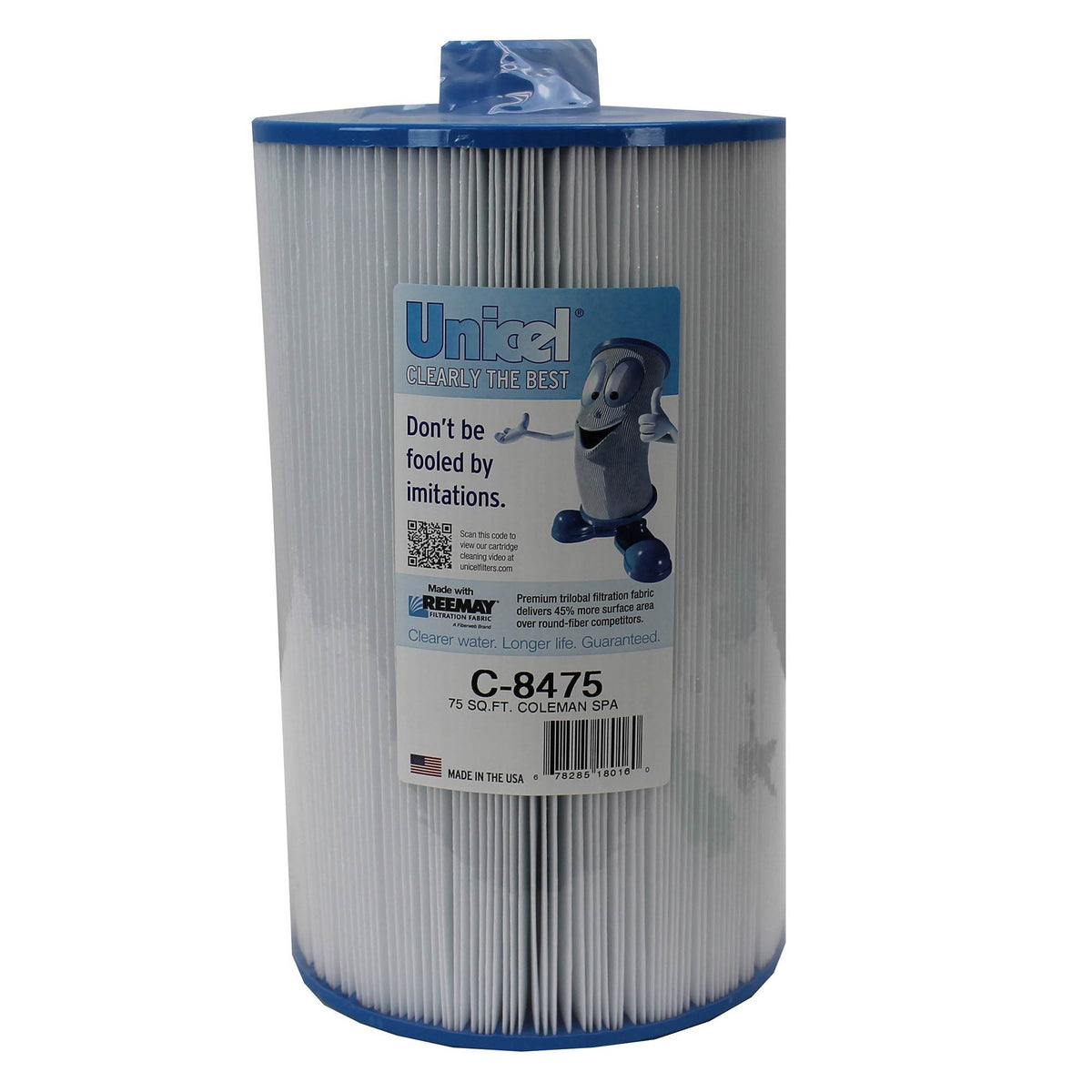 Unicel C-8475 Coleman Maax 75 Sq. Ft. Replacement Pool Filter Cartridge (6 Pack)