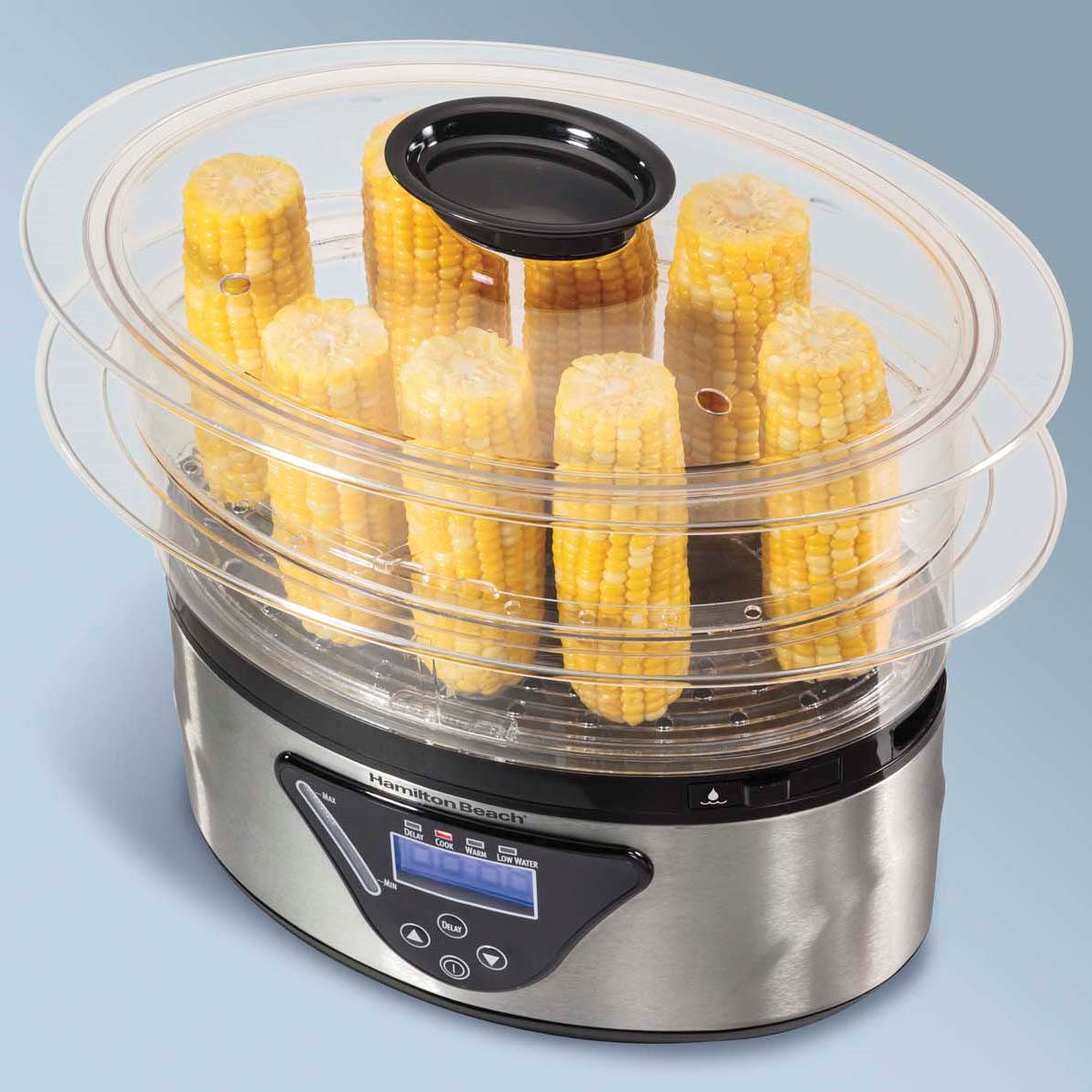 Hamilton Beach 2-Slice Digital Toaster + Hamilton Beach 5.5 Quart 2 Tier Steamer