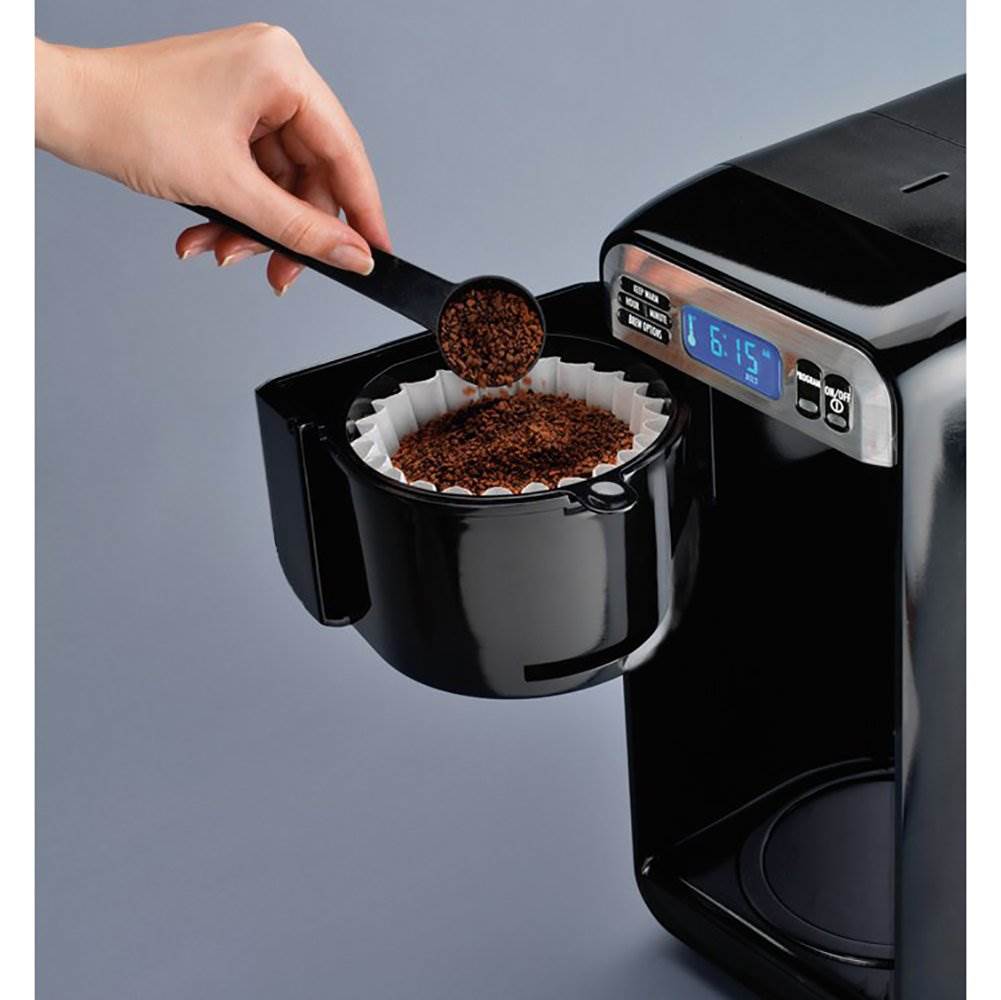 Hamilton Beach 12-Cup Coffee Maker + Proctor Silex Belgian Style Waffle Maker