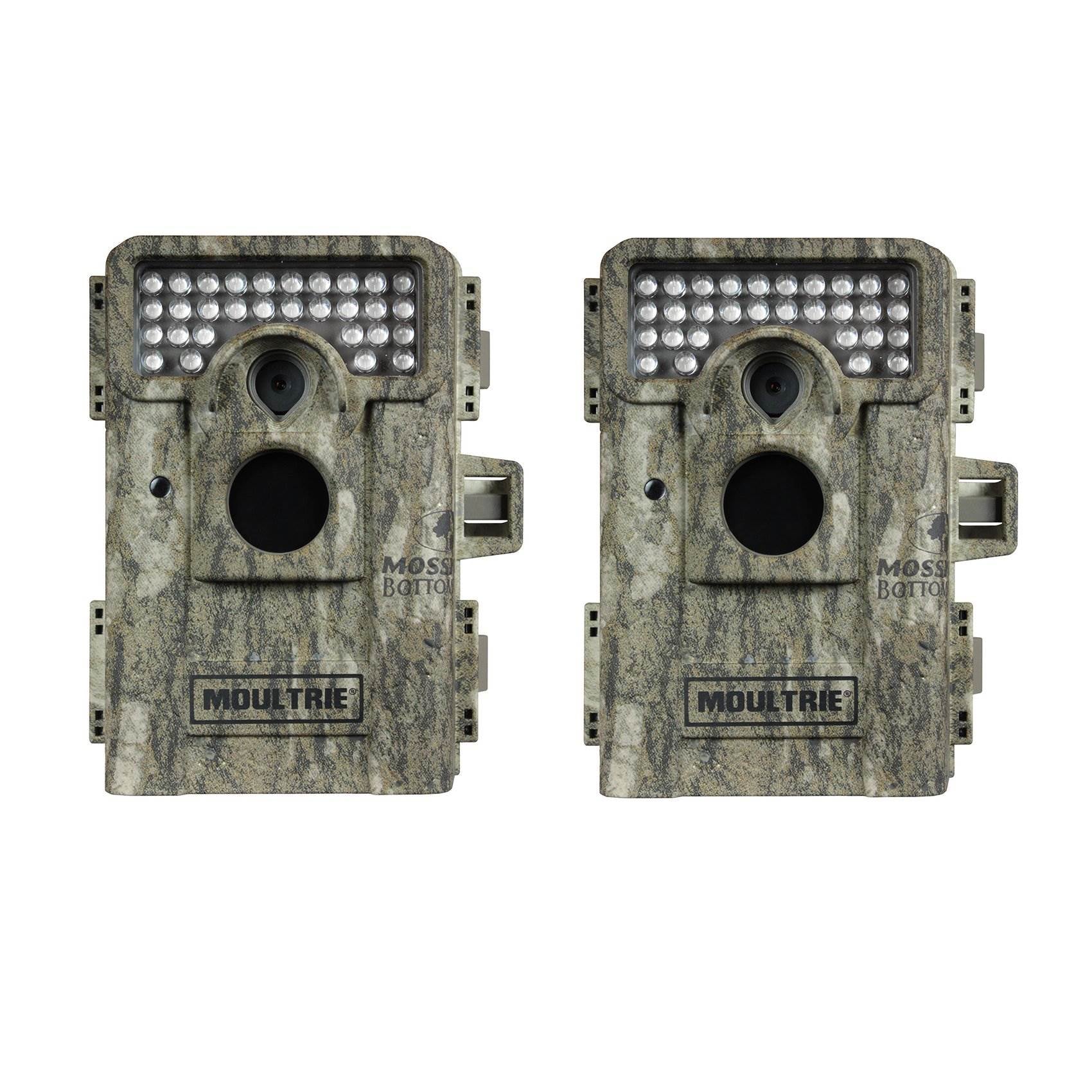 Moultrie M880 Low Glow Infrared Mini Game Camera, 2 Pack (Certified Refurbished)