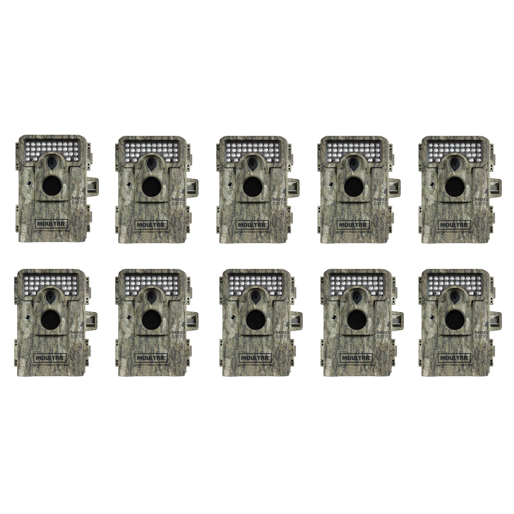 Moultrie M880 Low Glow Infrared Mini Game Camera,10 Pack (Certified Refurbished)