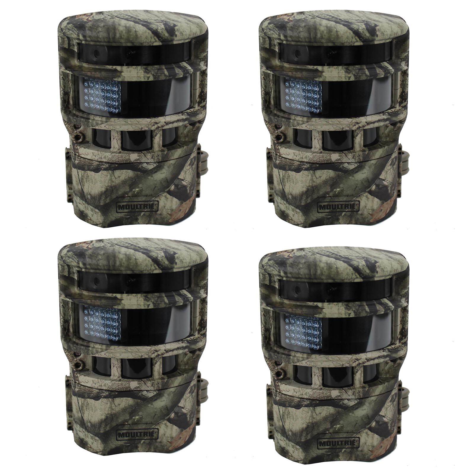 Moultrie P150 8MP Panoramic Trail Game Camera, 4-Pack (Certified Refurbished)