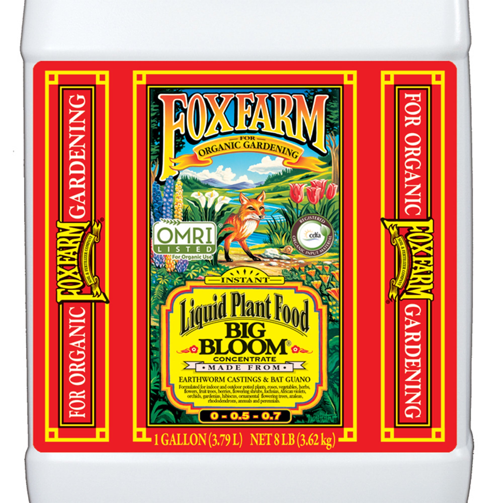 Fox Farm Big Bloom FX14003 Organic Plant/Flower Liquid Food Concentrate, 1Gallon - VMInnovations