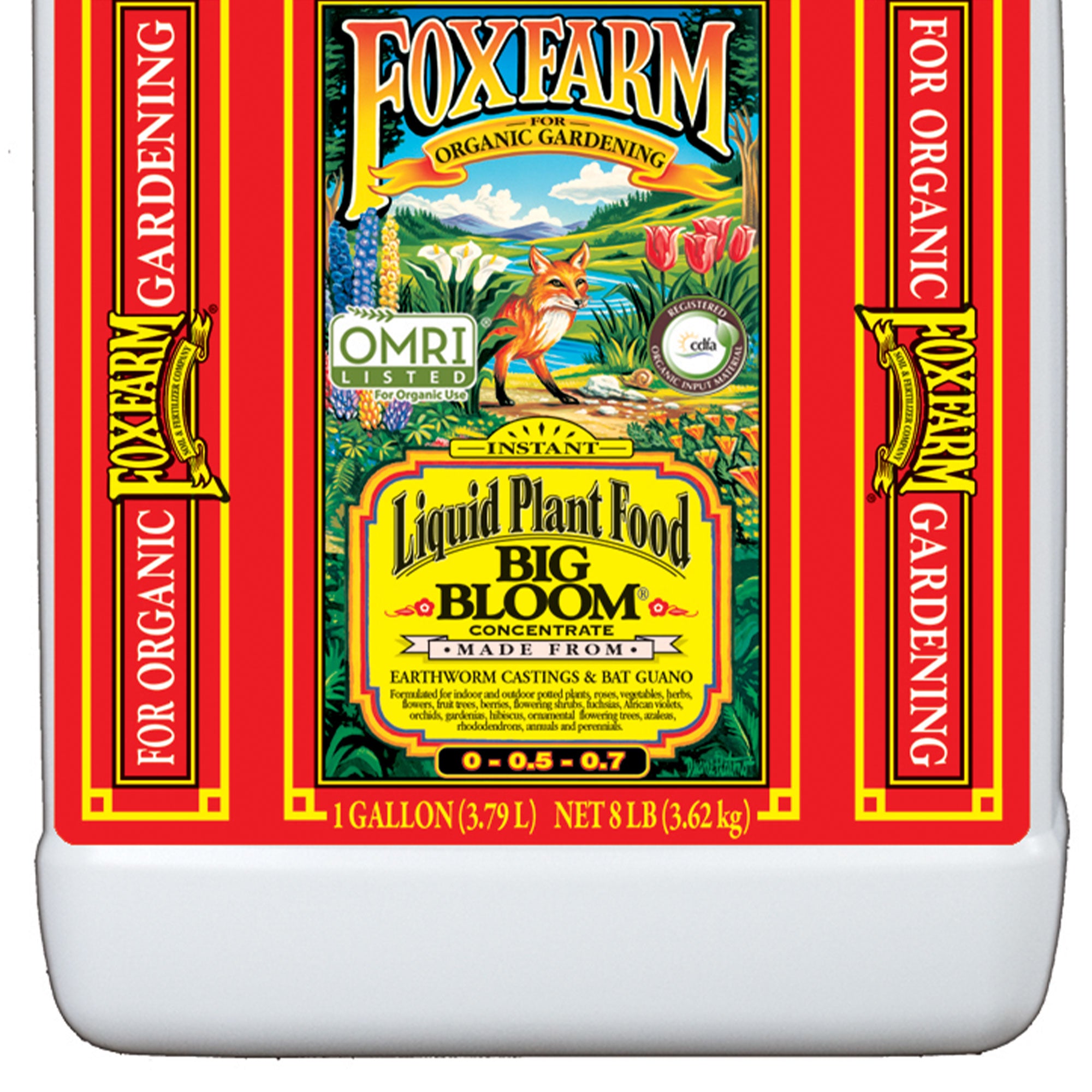 Fox Farm Big Bloom FX14003 Organic Plant/Flower Liquid Food Concentrate, 1Gallon - VMInnovations
