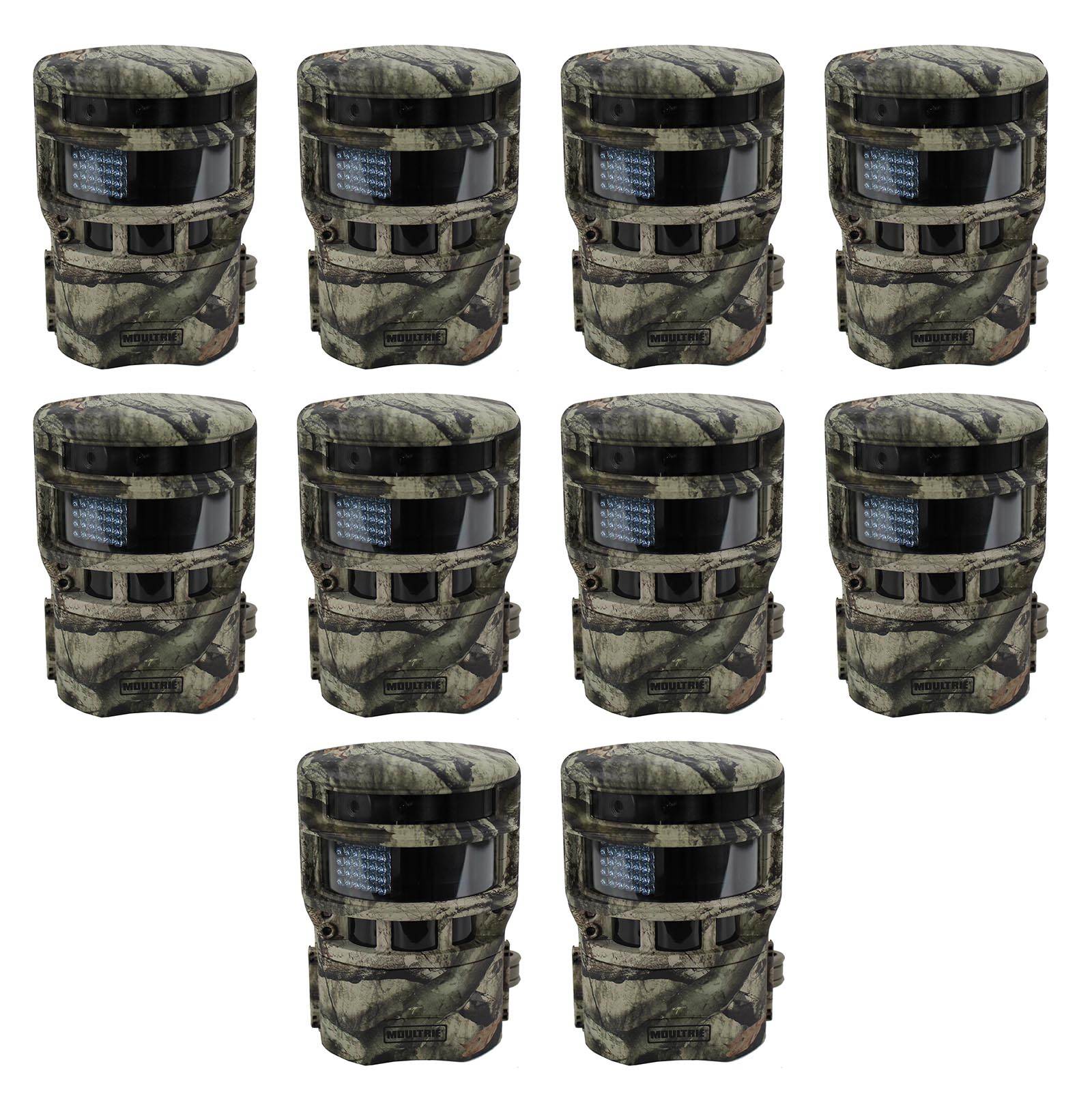 Moultrie P150 8MP Panoramic Trail Game Camera, 10-Pack (Certified Refurbished)